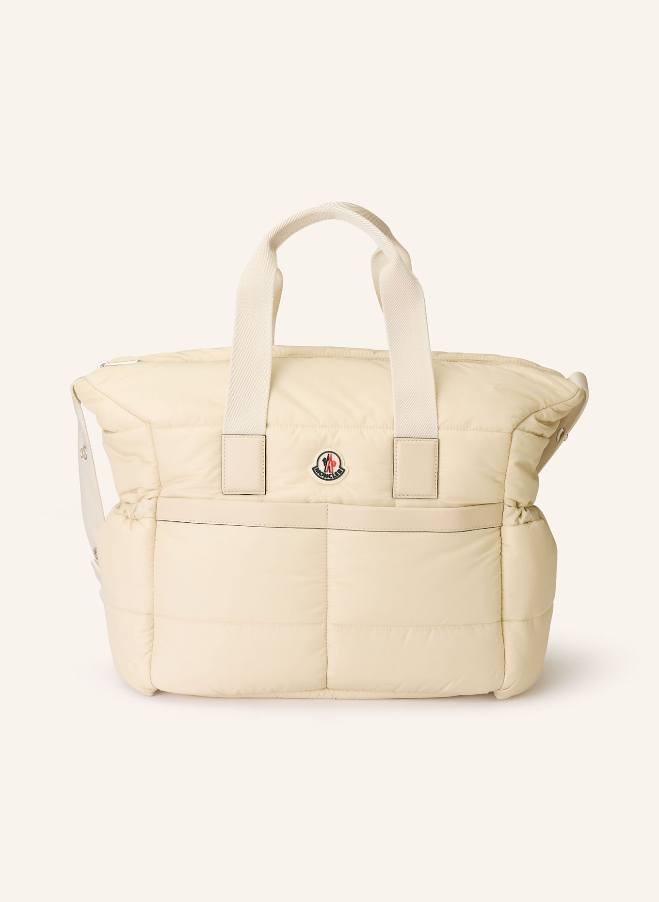 MONCLER enfant Wickeltasche MOMMY TOTE: ECRU