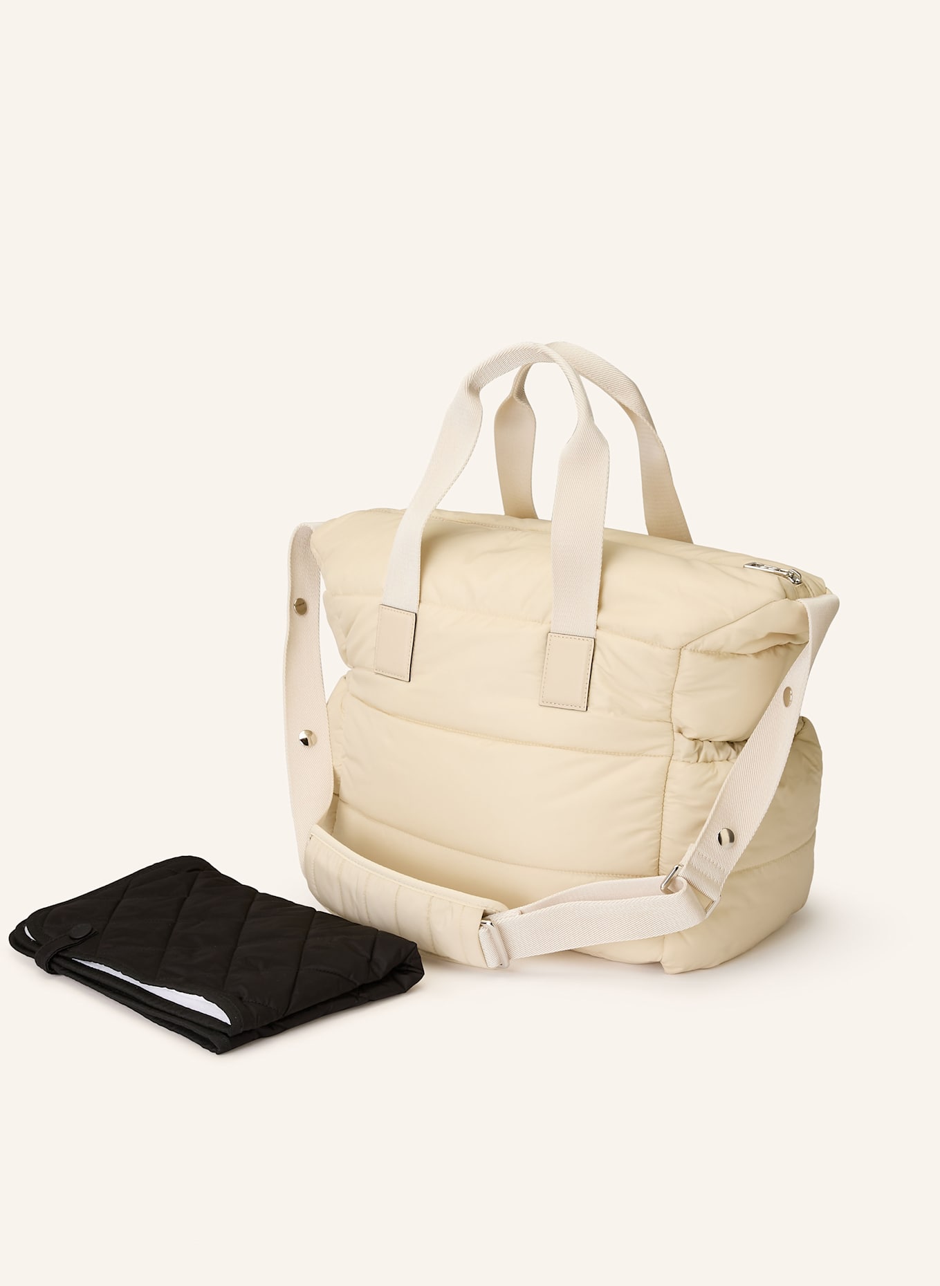 MONCLER enfant Wickeltasche MOMMY TOTE: ECRU