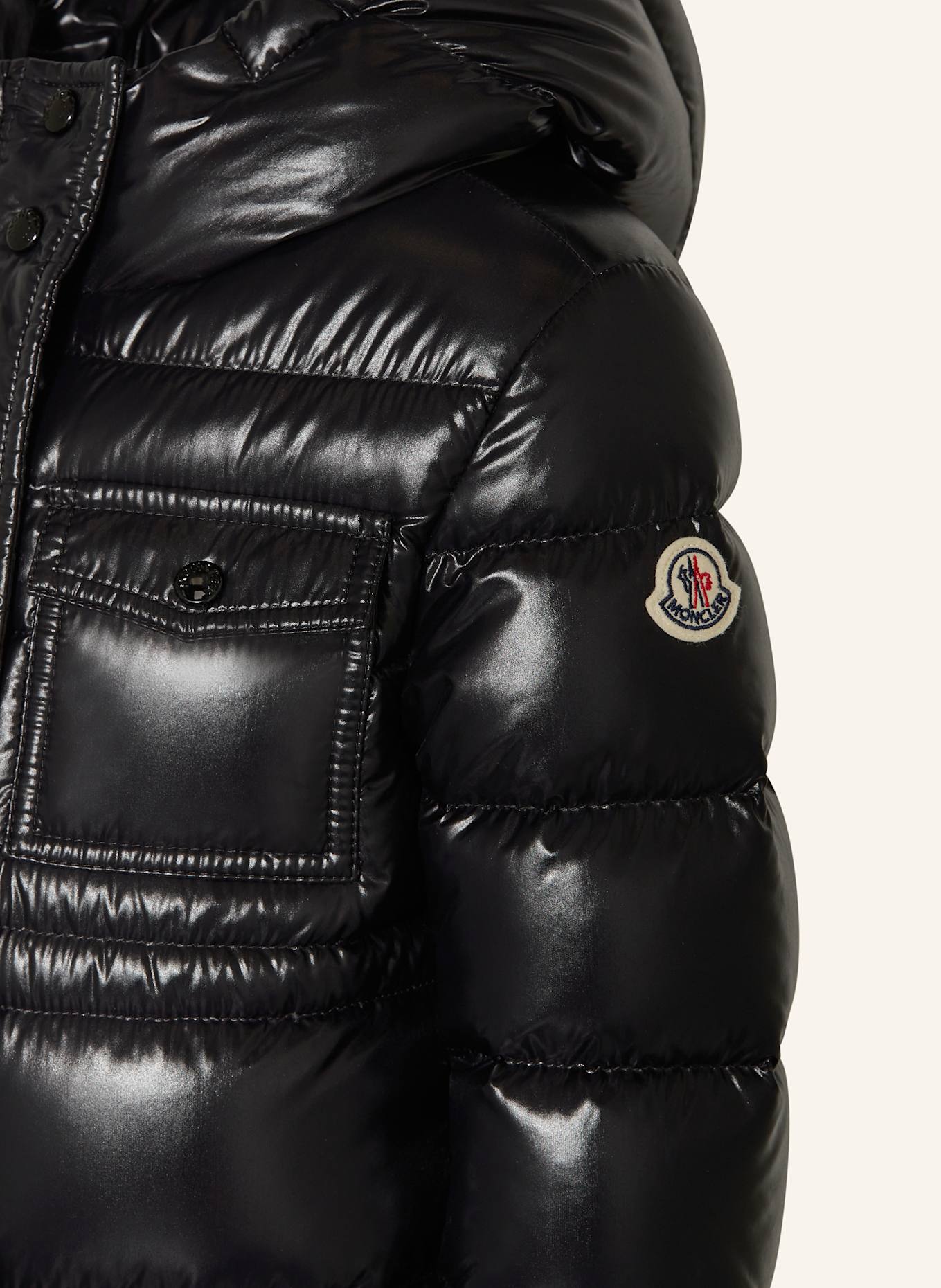 MONCLER enfant Płaszcz puchowy DACCA: CZARNY