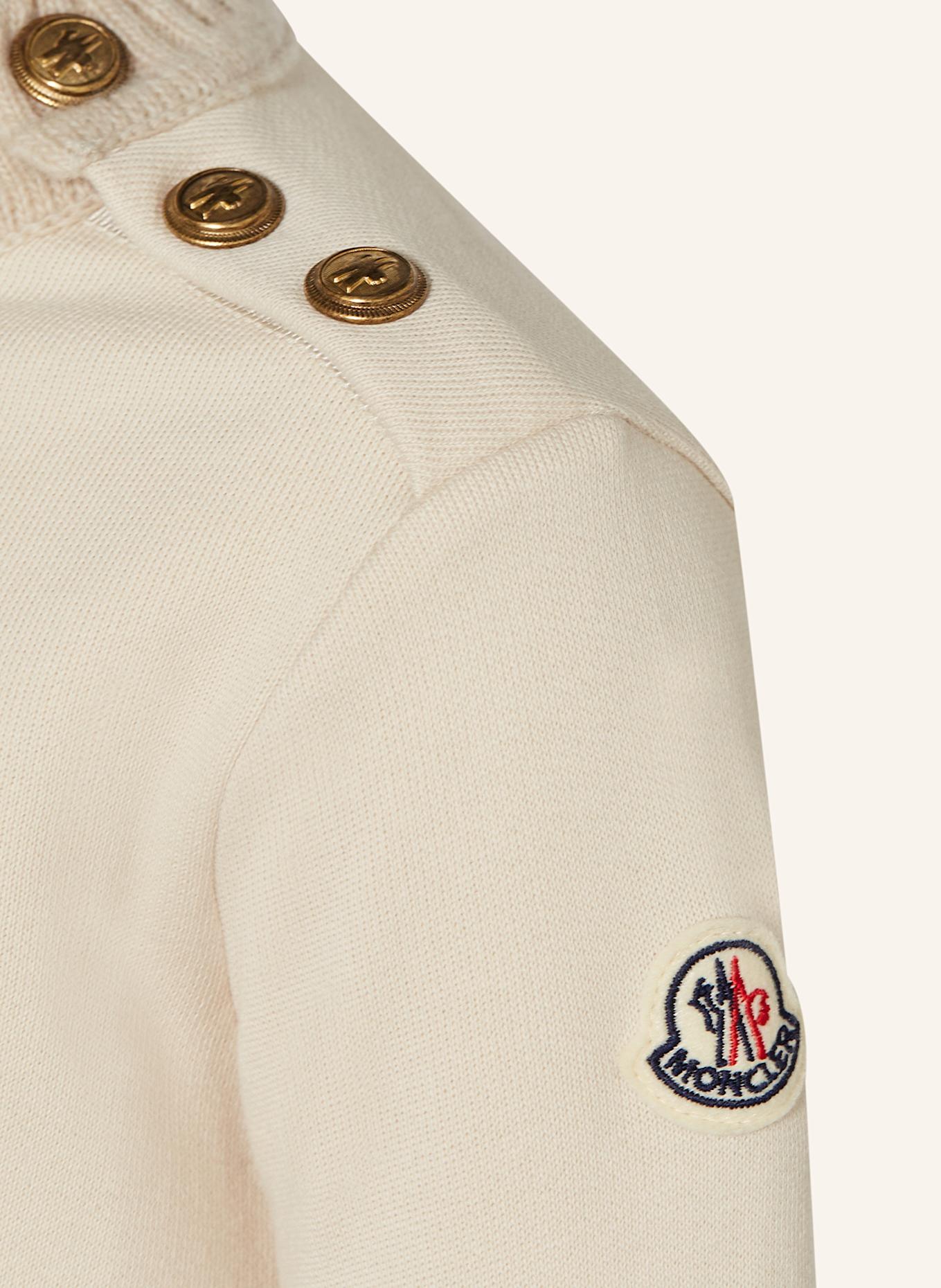 MONCLER enfant Sweatkleid: CREME