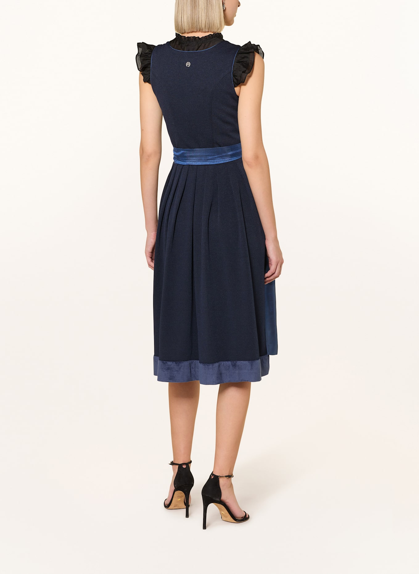 Spieth & Wensky Dirndl ELRANNA: BLEU FONCÉ