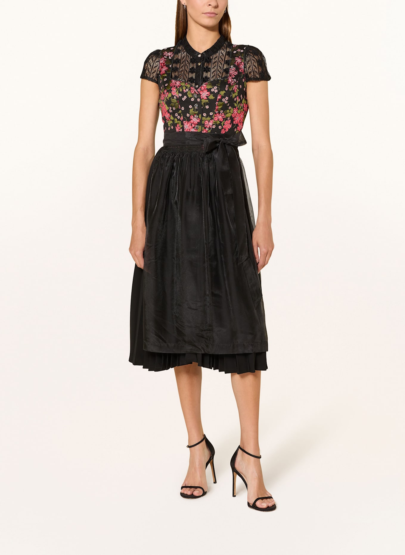 Spieth & Wensky Dirndl GOSIA: SCHWARZ / ROT / GRÜN