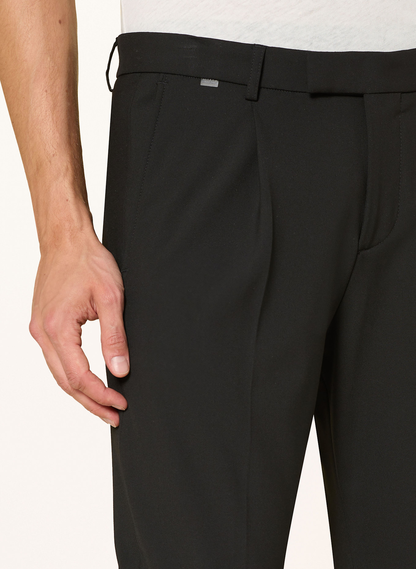 CINQUE Hose CISALTO Tapered Fit: SCHWARZ