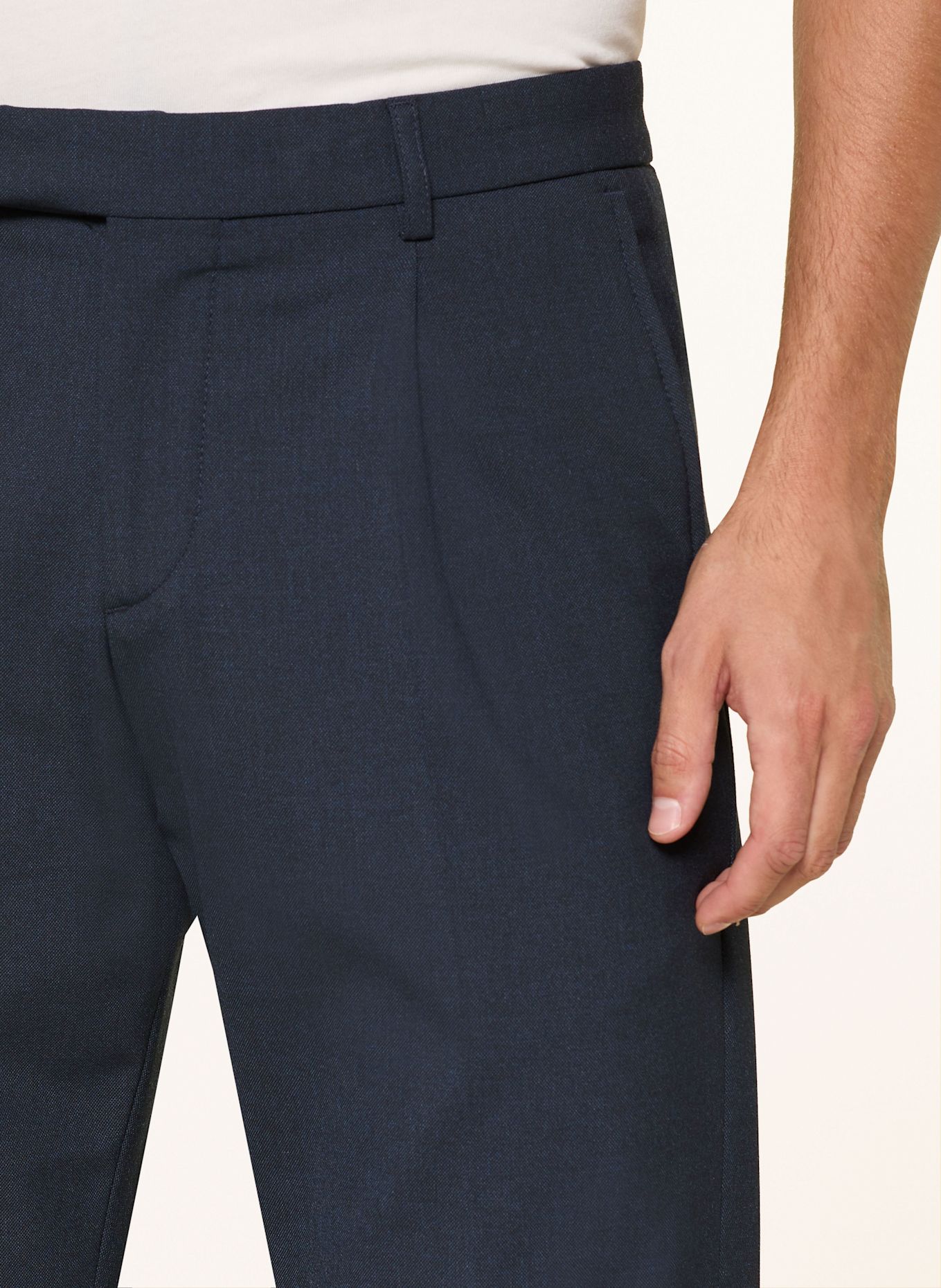 CINQUE Hose CISALTO Tapered Fit: DUNKELBLAU