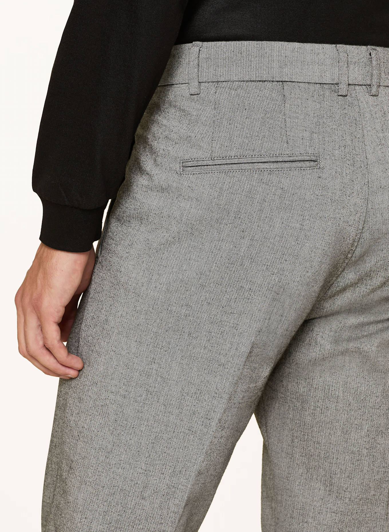 CINQUE Hose CISALTO Extra Slim Fit: GRAU