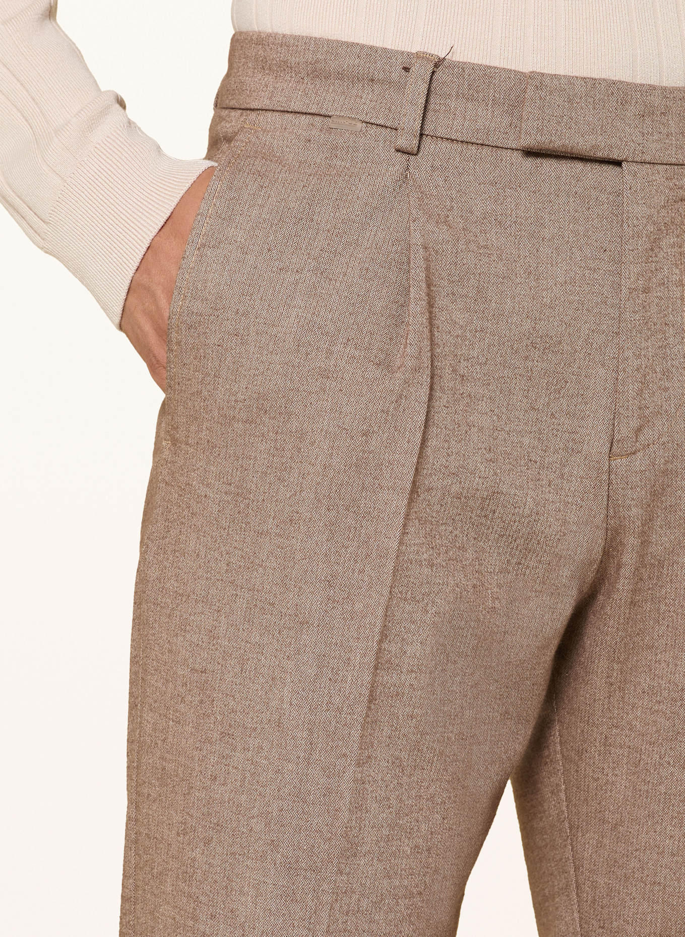 CINQUE Hose CISALTO Extra Slim Fit: DUNKELBRAUN