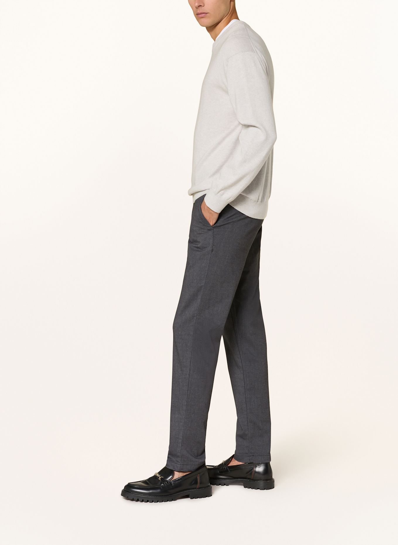 CINQUE Chino CIBRODY Extra Slim Fit: DUNKELGRAU