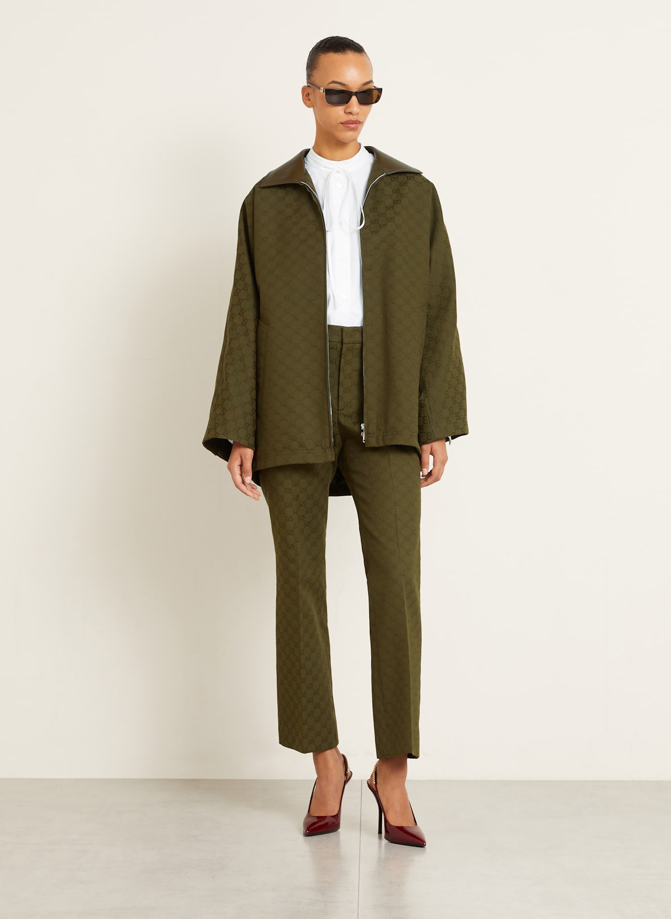 GUCCI Jacke: KHAKI