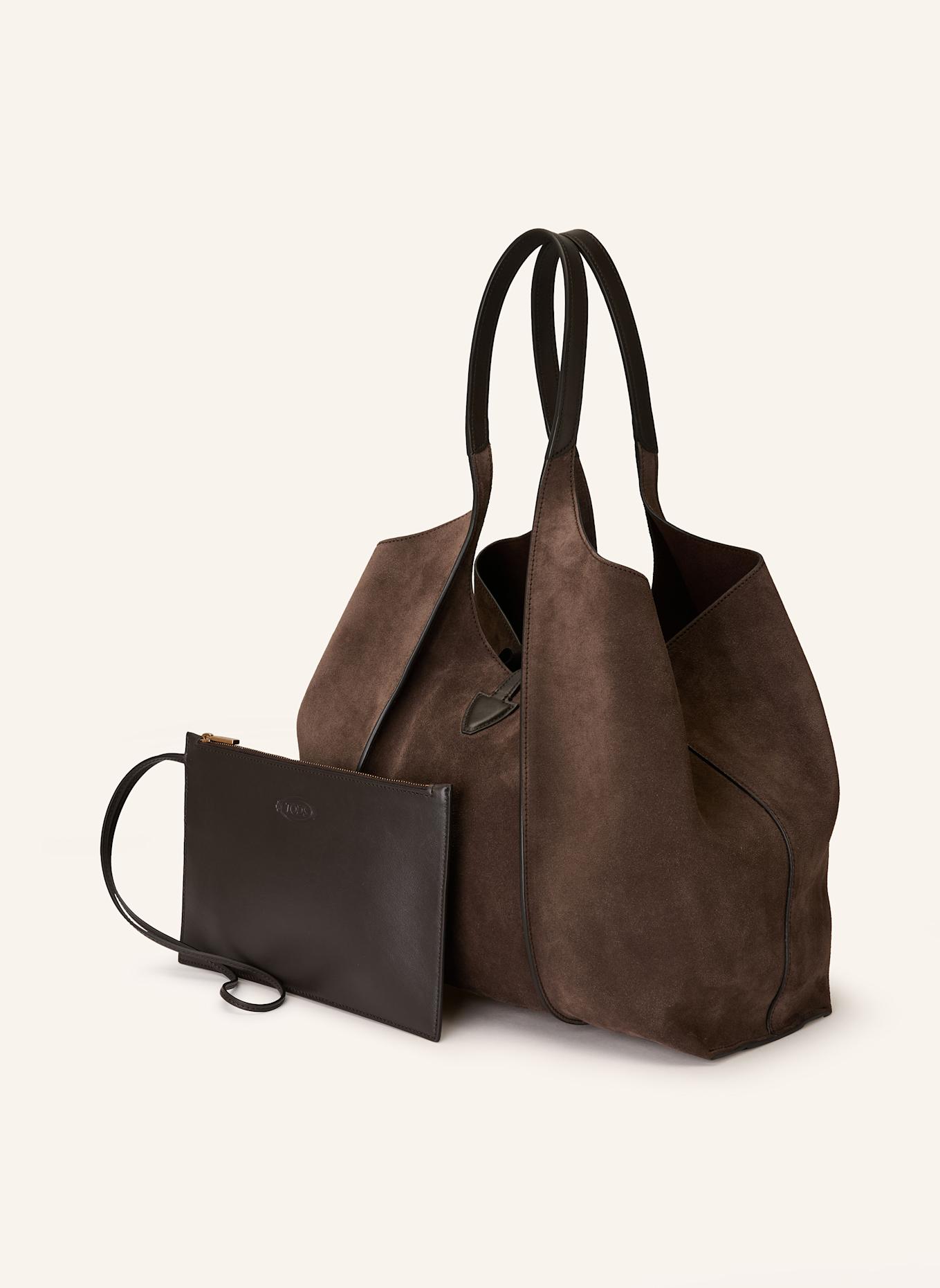 TOD'S shopper: MØRKEBRUN