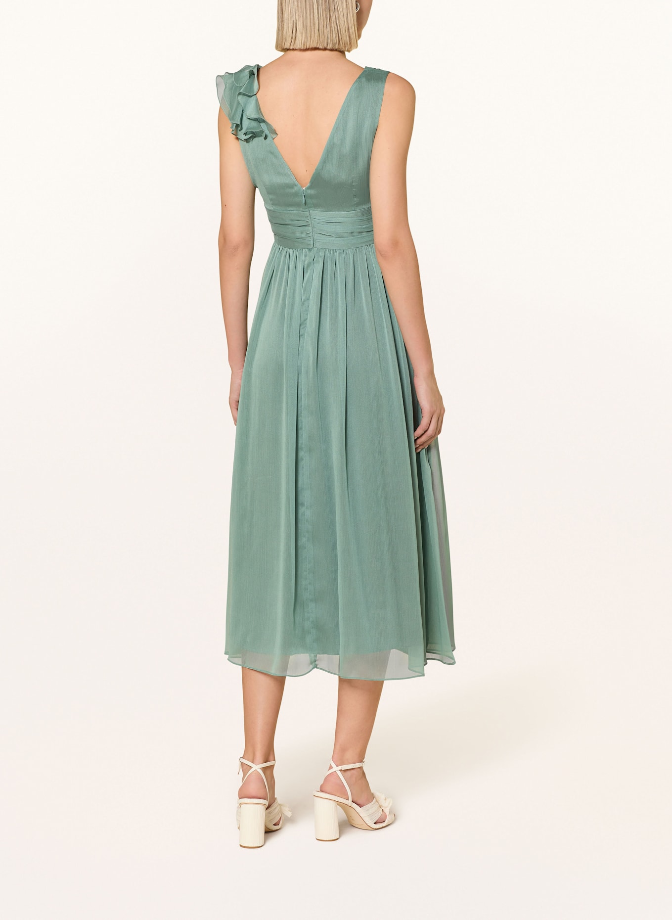 SWING Cocktailkleid: GRÜN