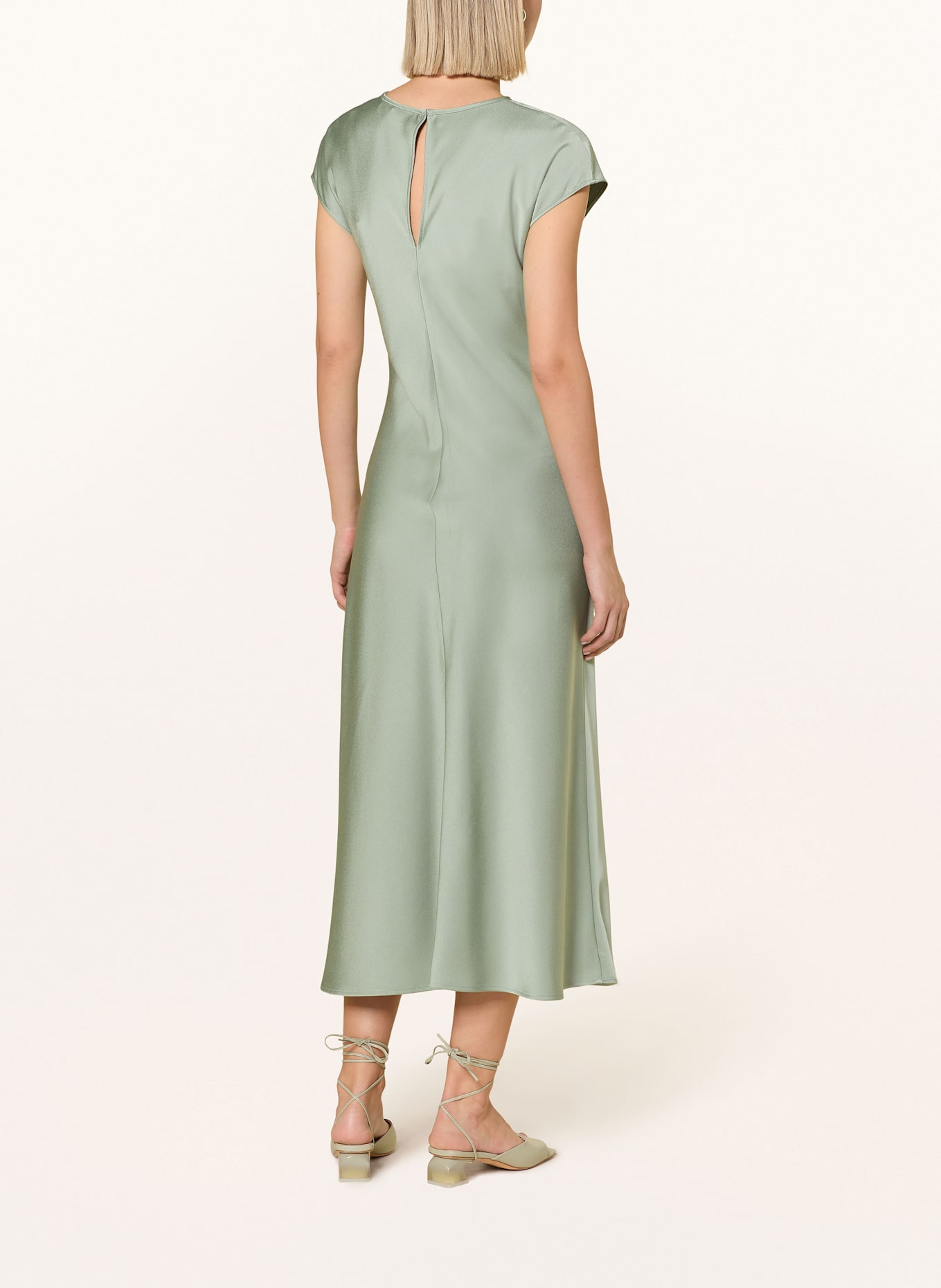 SWING robe de cocktail: VERT CLAIR
