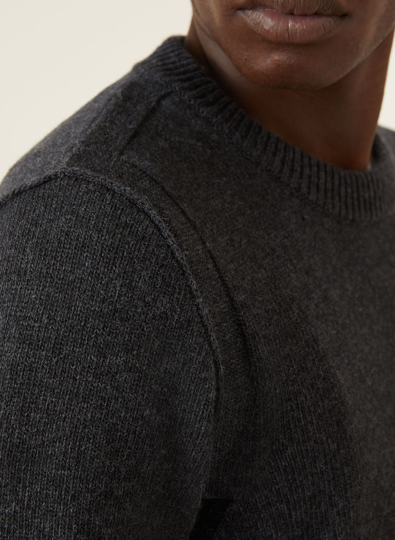 STONE ISLAND Pullover: DUNKELGRAU