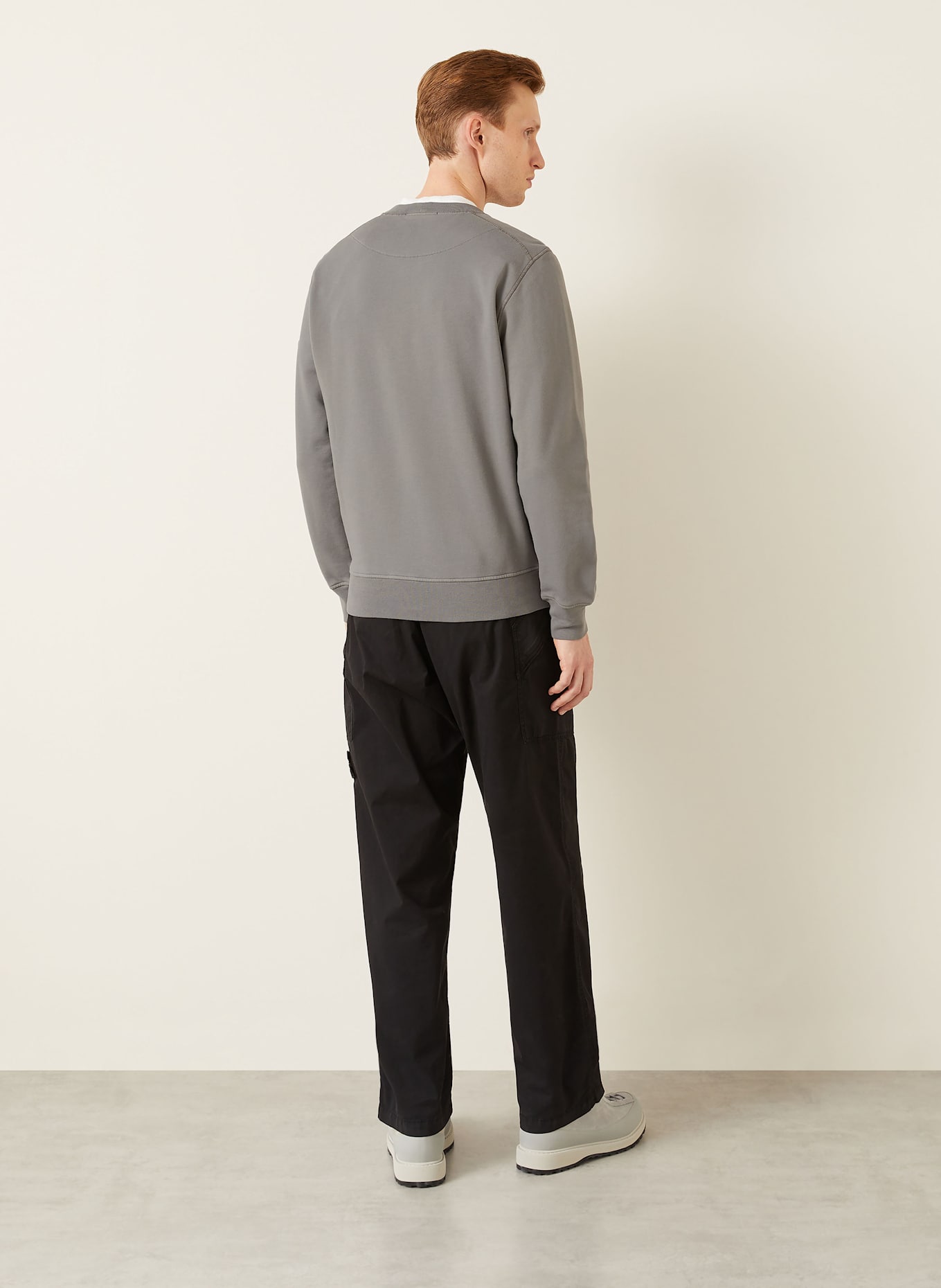 STONE ISLAND Sweatshirt: GRAU