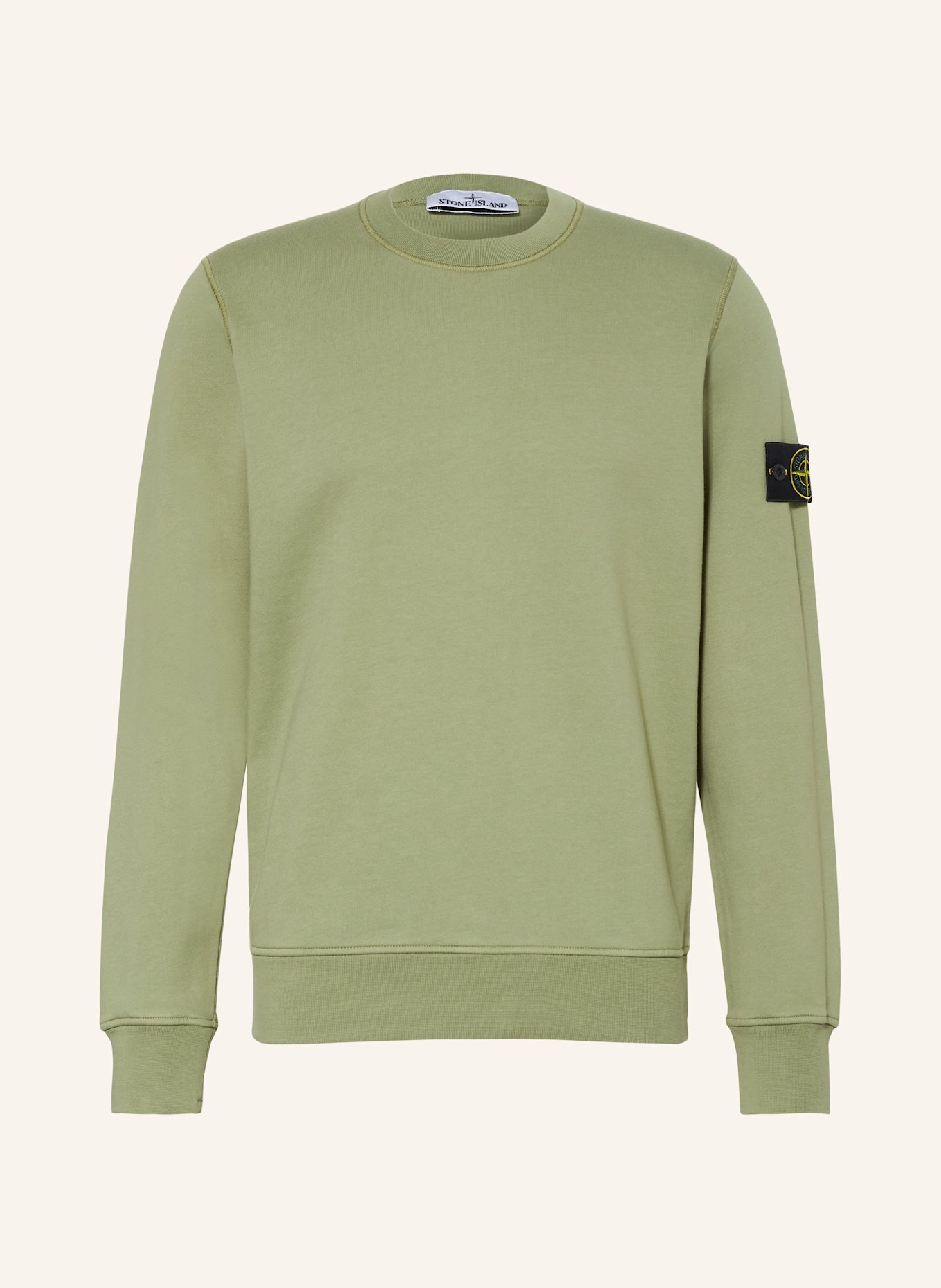 STONE ISLAND Sweatshirt: HELLGRÜN