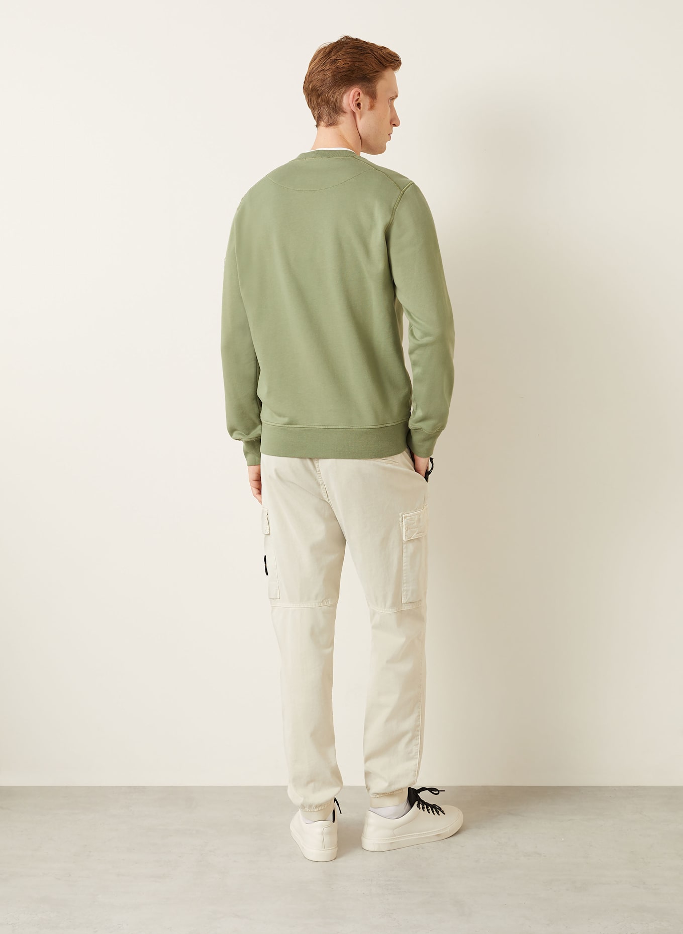 STONE ISLAND Sweatshirt: HELLGRÜN