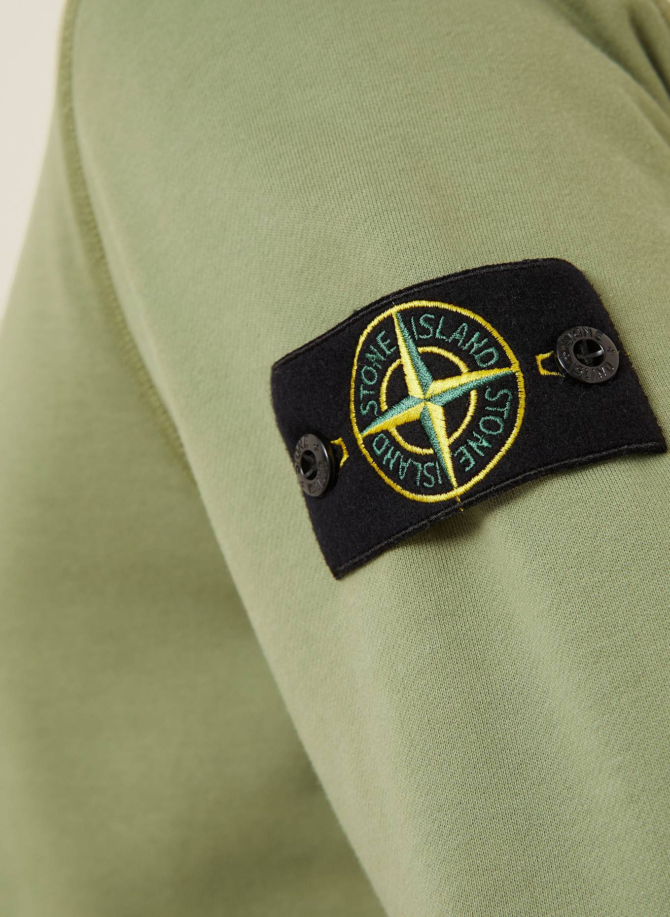 STONE ISLAND Sweatshirt: HELLGRÜN
