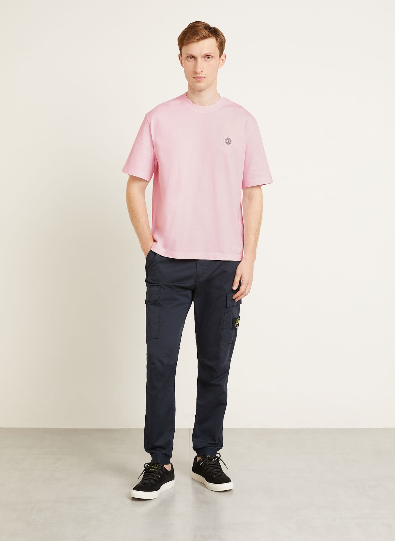 STONE ISLAND T-Shirt: ROSA