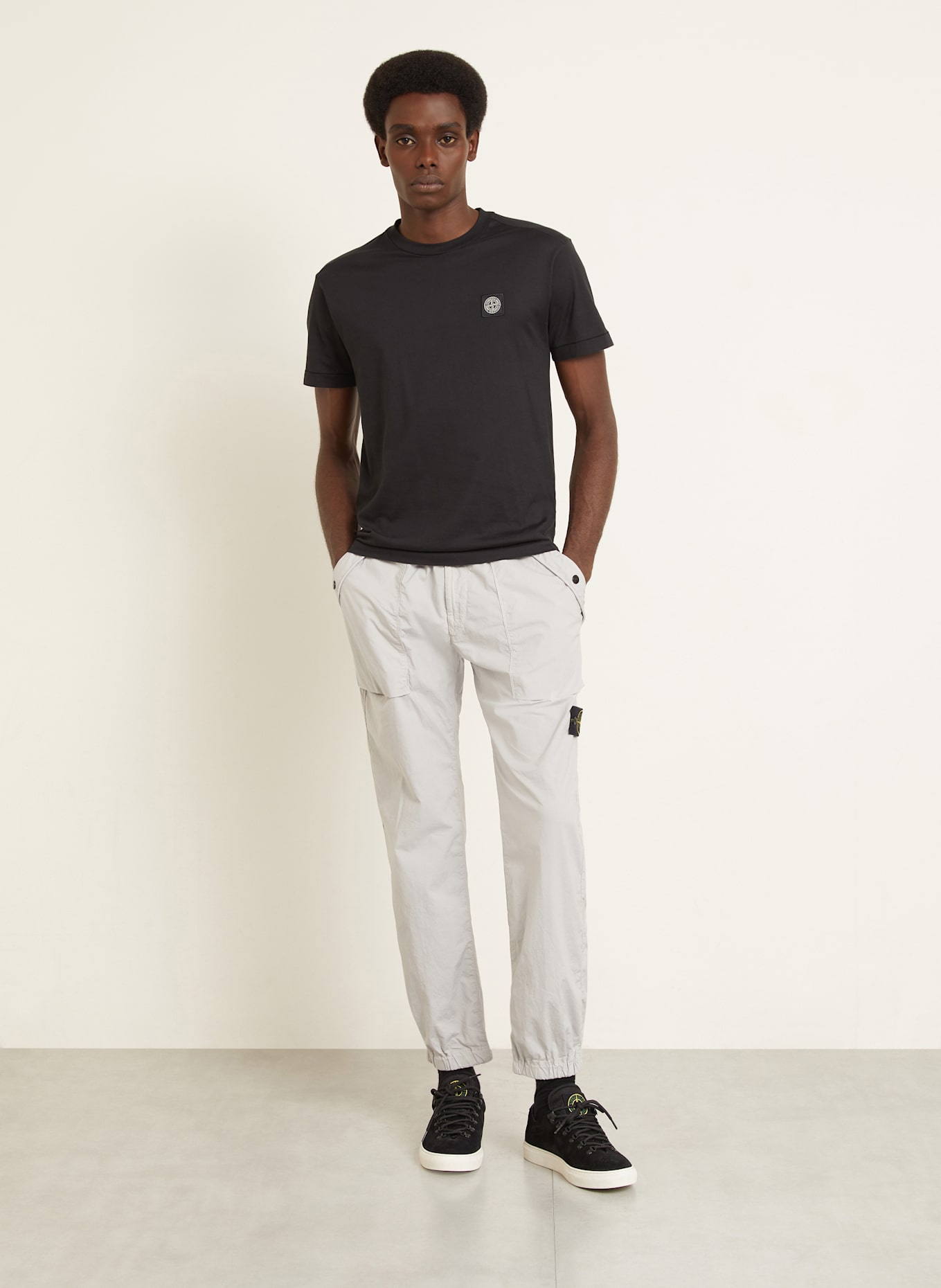 STONE ISLAND T-Shirt: SCHWARZ