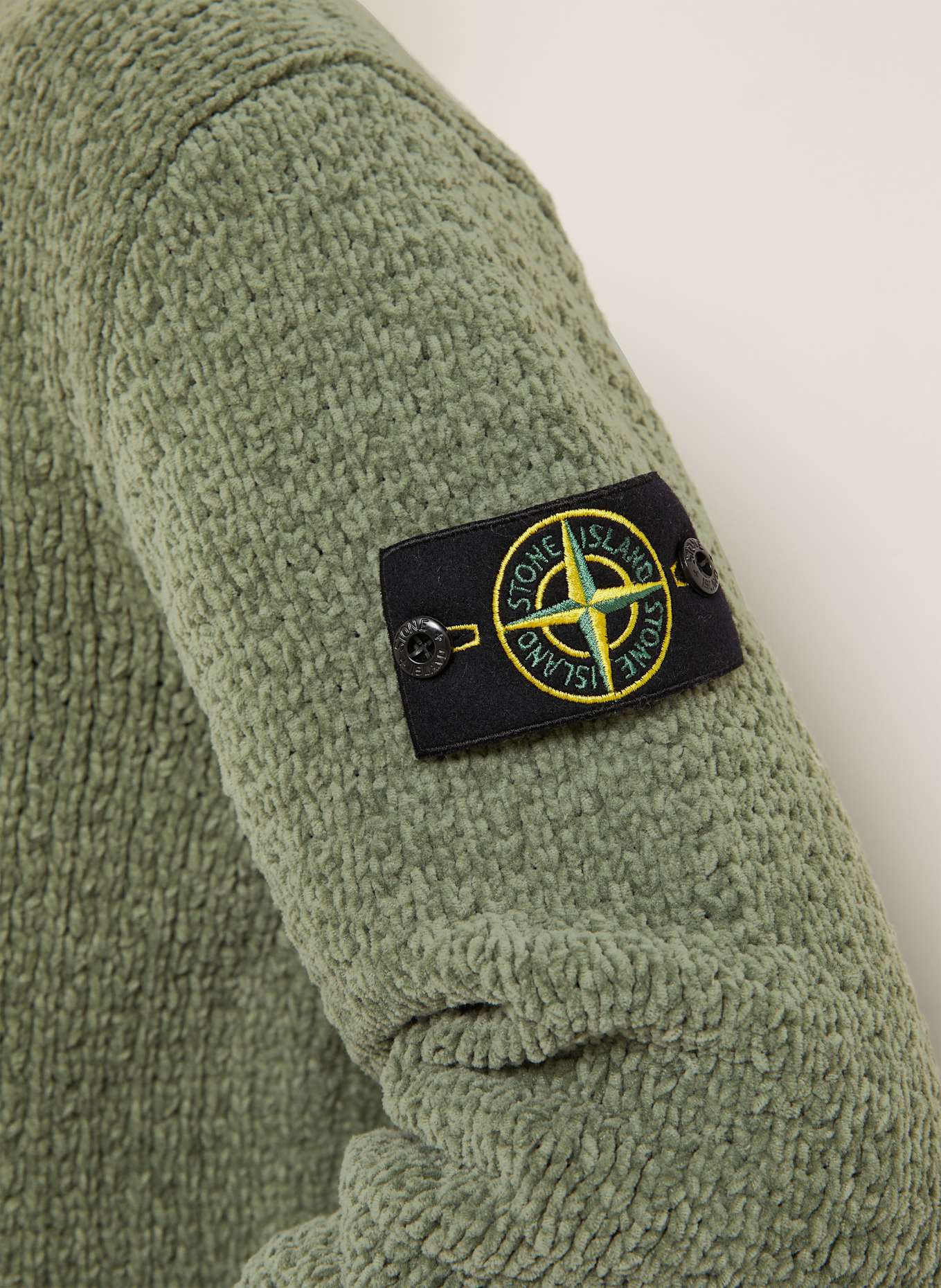 STONE ISLAND Pullover: HELLGRÜN