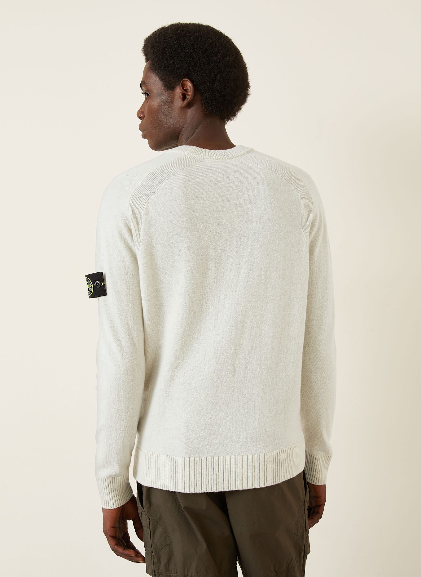STONE ISLAND Sweater: WHITE