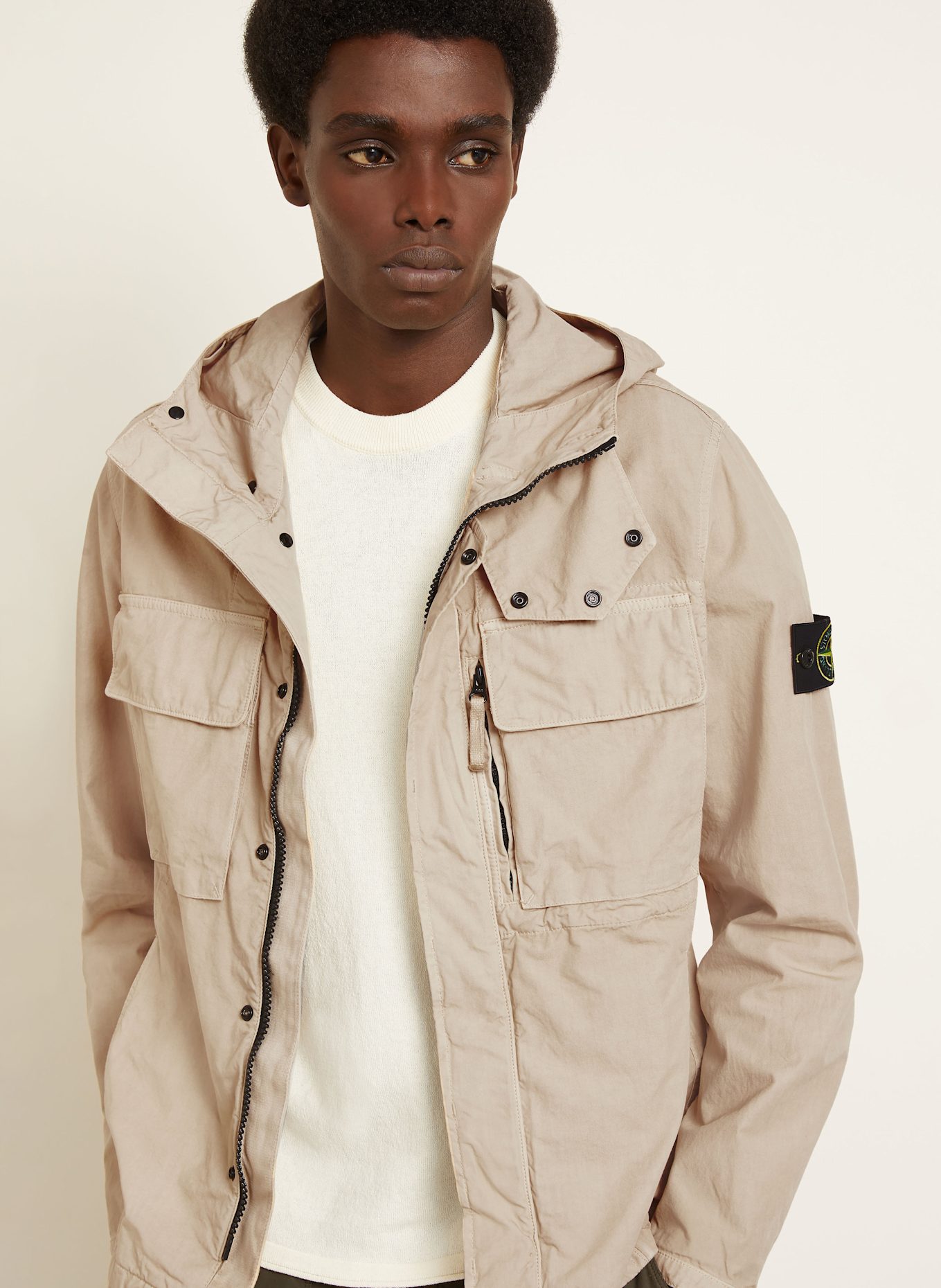STONE ISLAND Parka: BEIGE