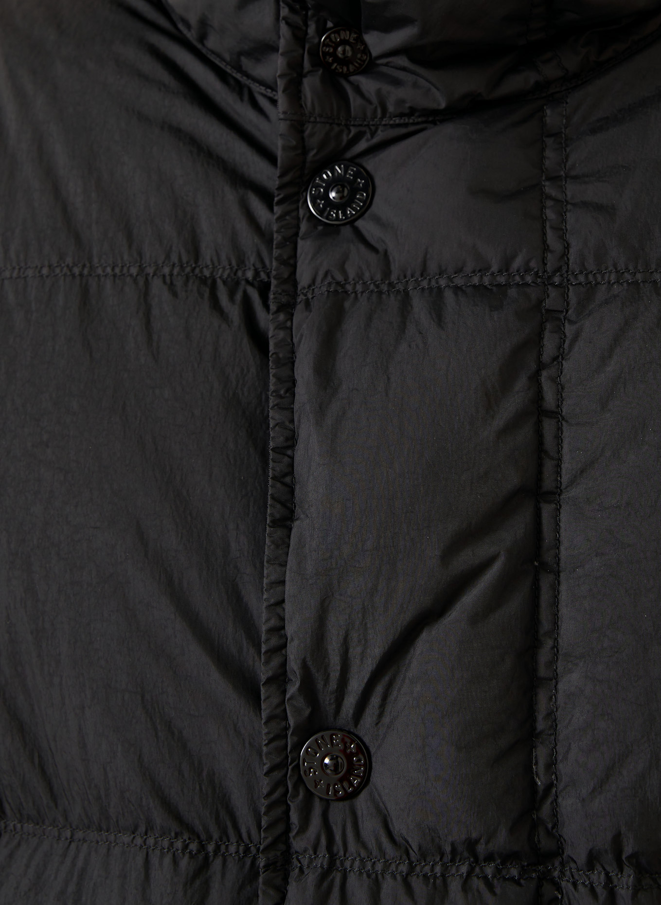 STONE ISLAND Daunenjacke: SCHWARZ
