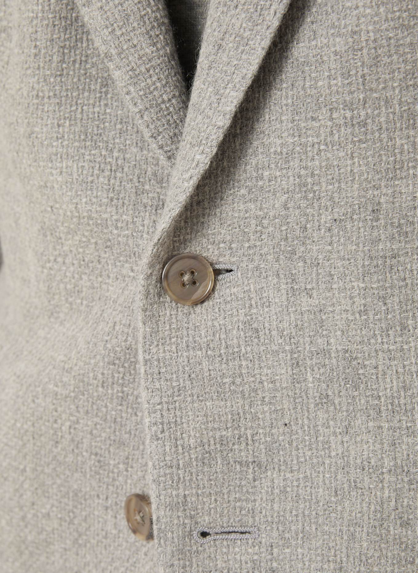 RALPH LAUREN PURPLE LABEL Cashmere-Sakko Modern Fit: GRAU