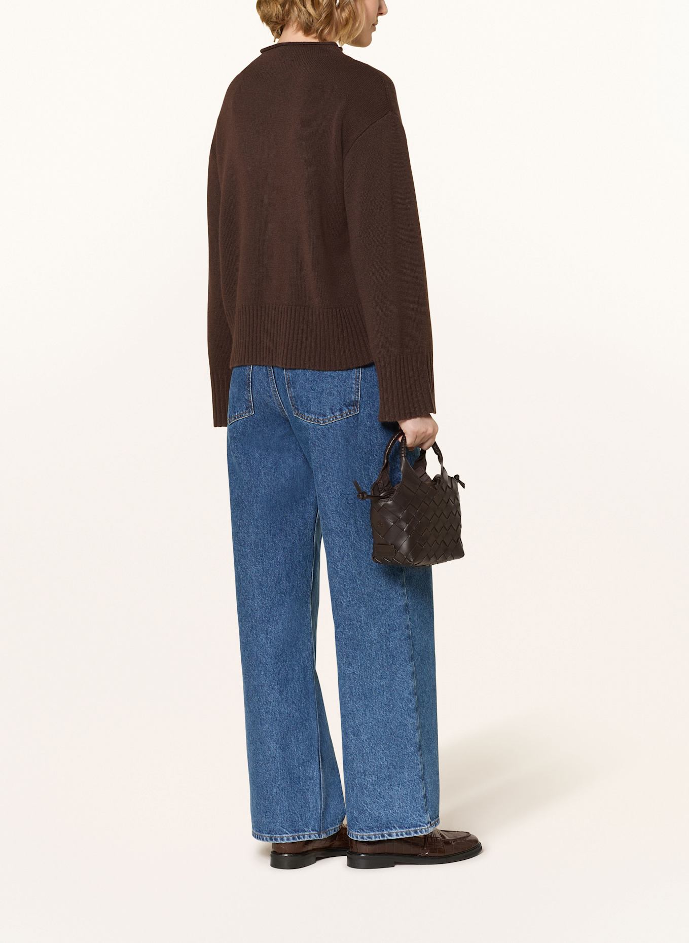 FTC CASHMERE Cashmere-Pullover: BRAUN