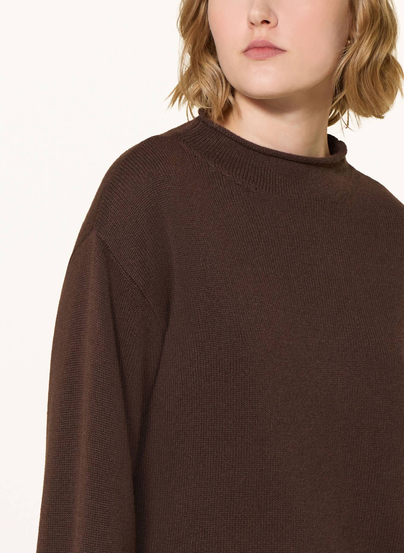 FTC CASHMERE Cashmere-Pullover: BRAUN