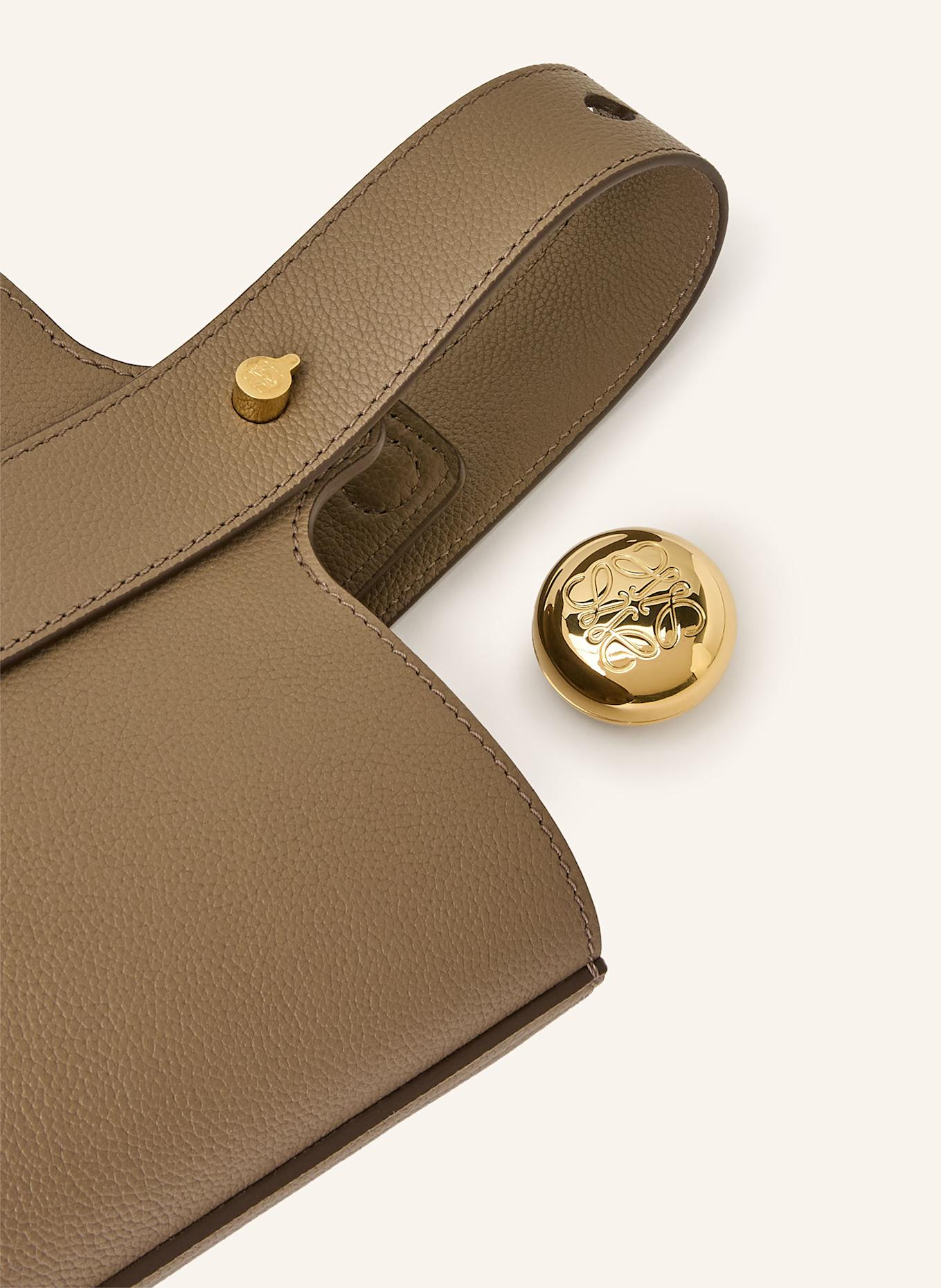 LOEWE Handtasche PEBBLE: TAUPE