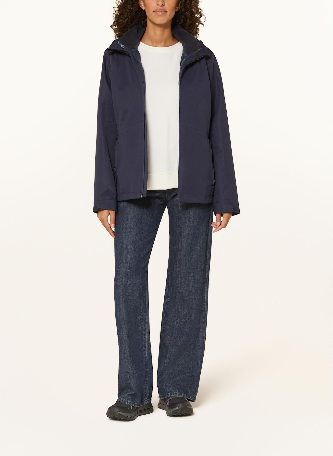 me°ru' 2-in-1-Jacke: DUNKELBLAU