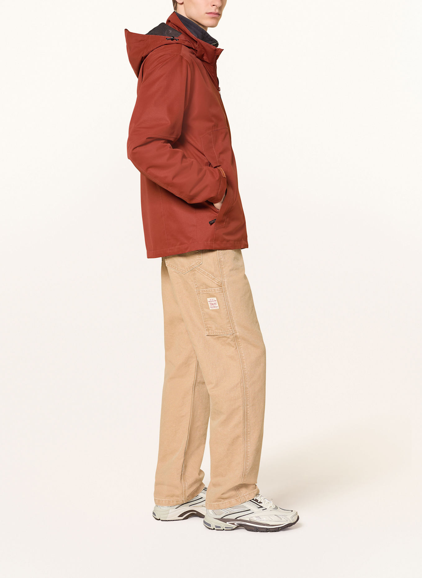 me°ru' 2-in-1-Jacke: BRAUN