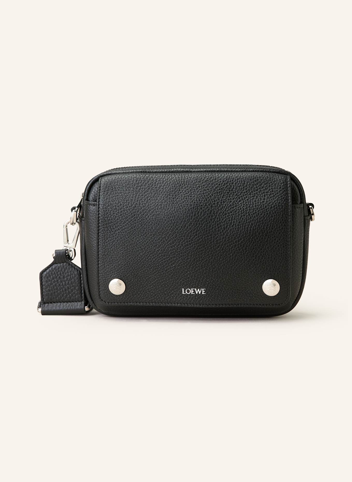 LOEWE Umhängetasche PEBBLE: SCHWARZ