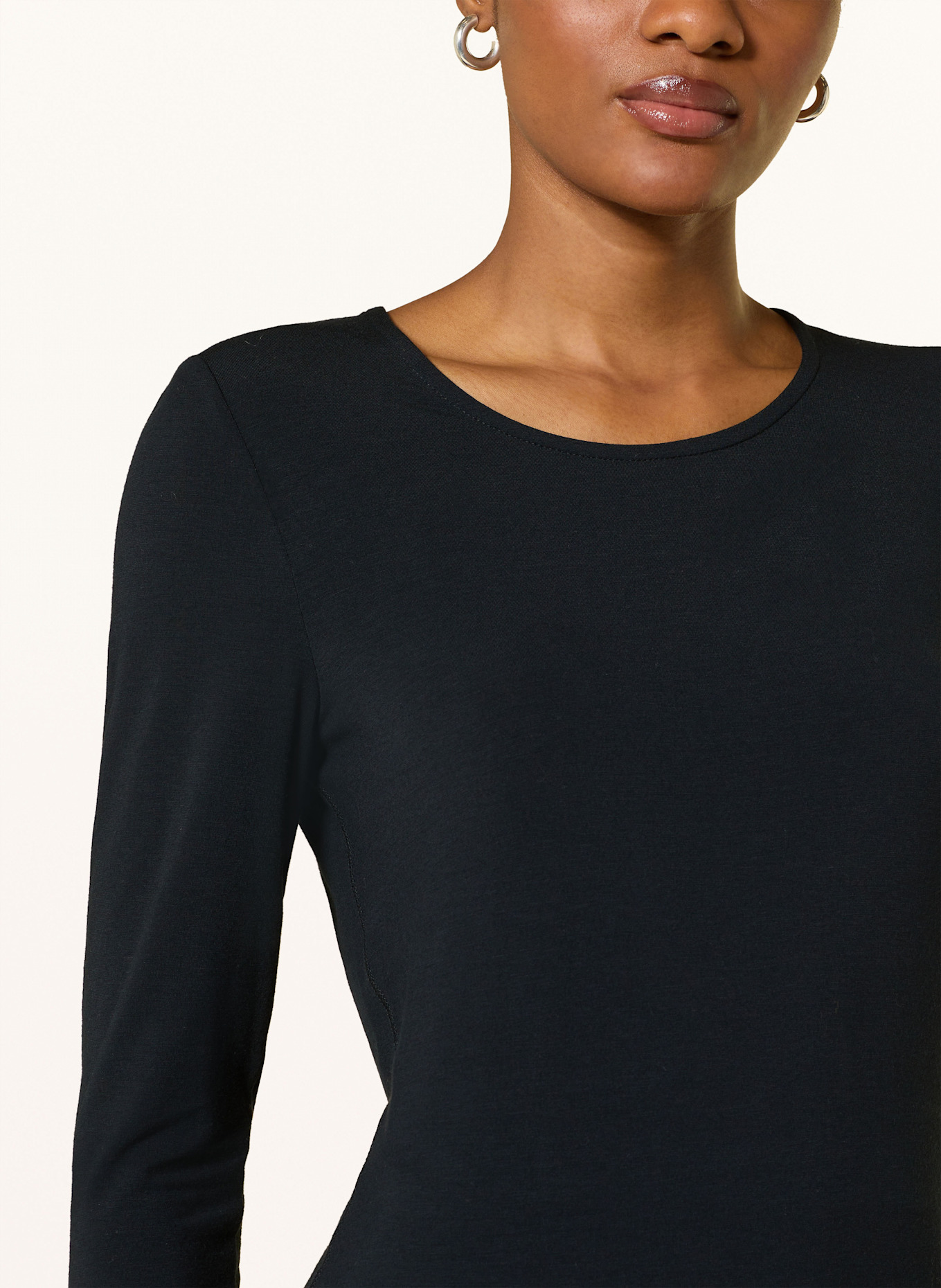 lilienfels Longsleeve: SCHWARZ