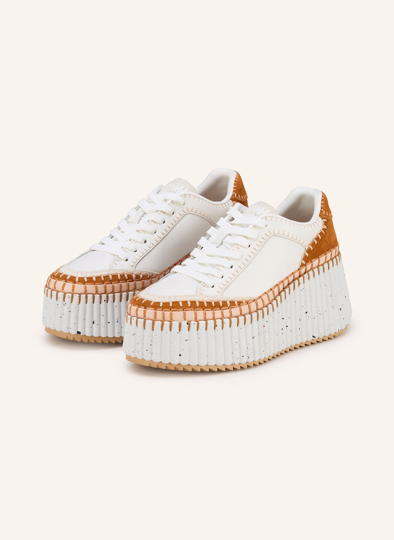 Chloé Sneaker NAMA: 243 Natural Brown