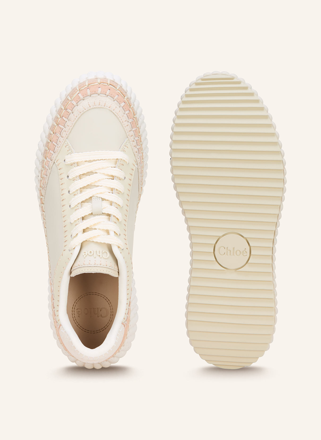 Chloé Sneaker NAMA: ROSÉ/ CREME