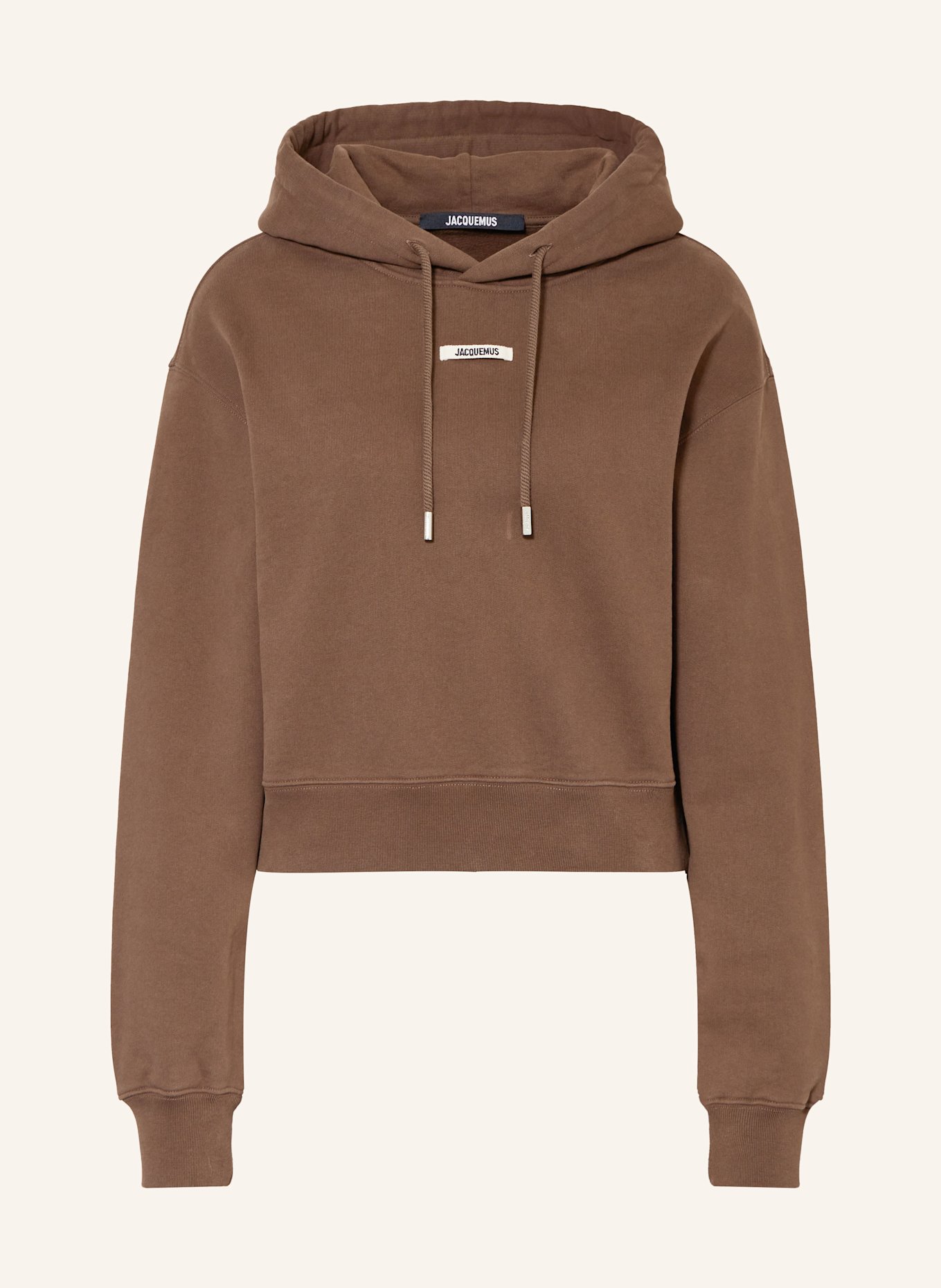JACQUEMUS Hoodie LE HOODIE GROS GRAIN: BRAUN