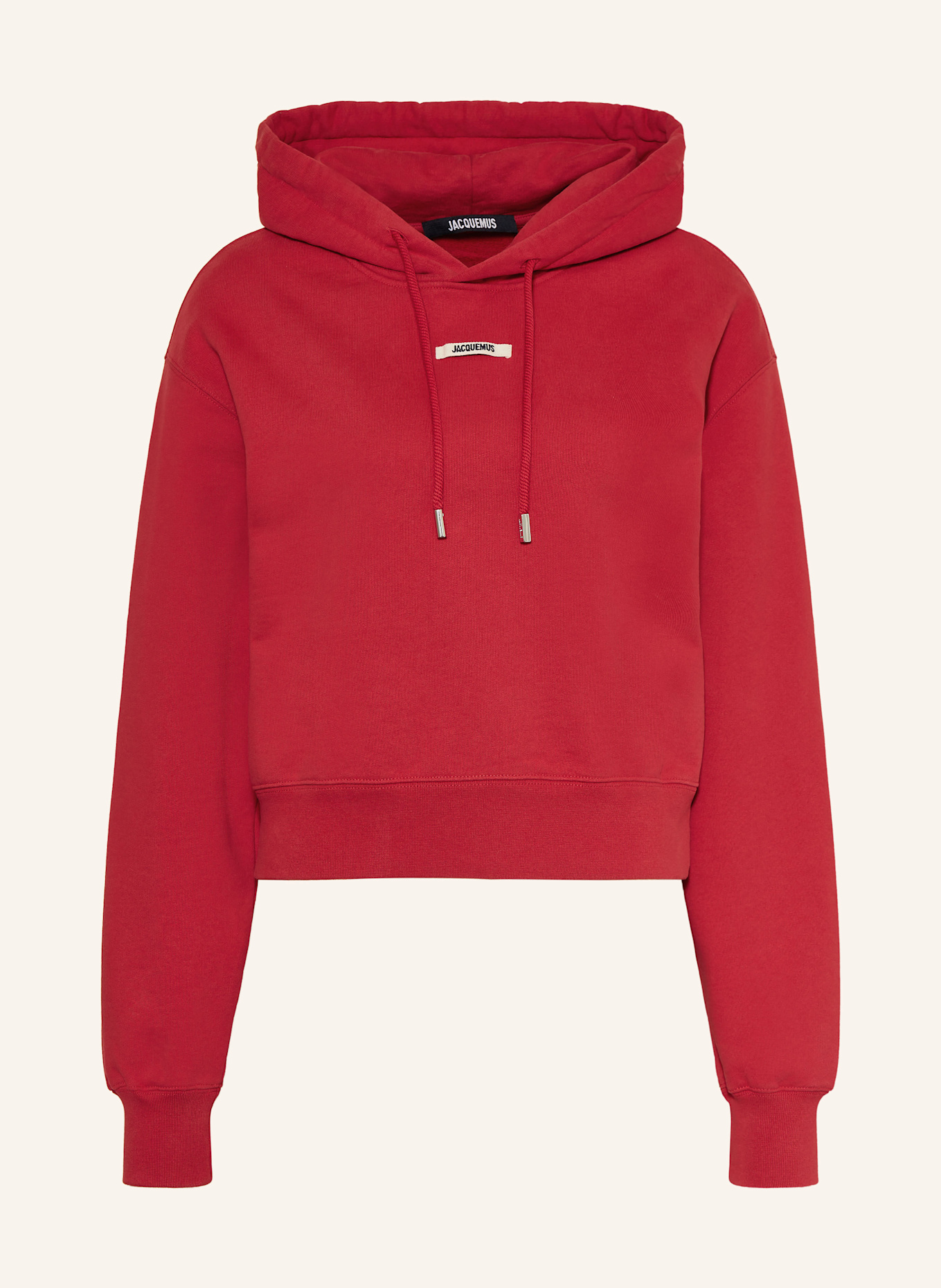 JACQUEMUS Hoodie LE HOODIE GROS GRAIN: ROT