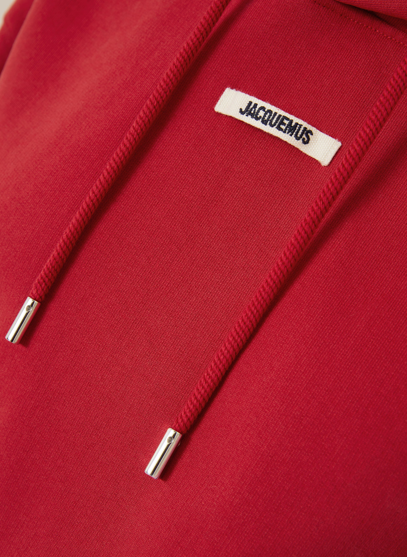 JACQUEMUS Hoodie LE HOODIE GROS GRAIN: ROT