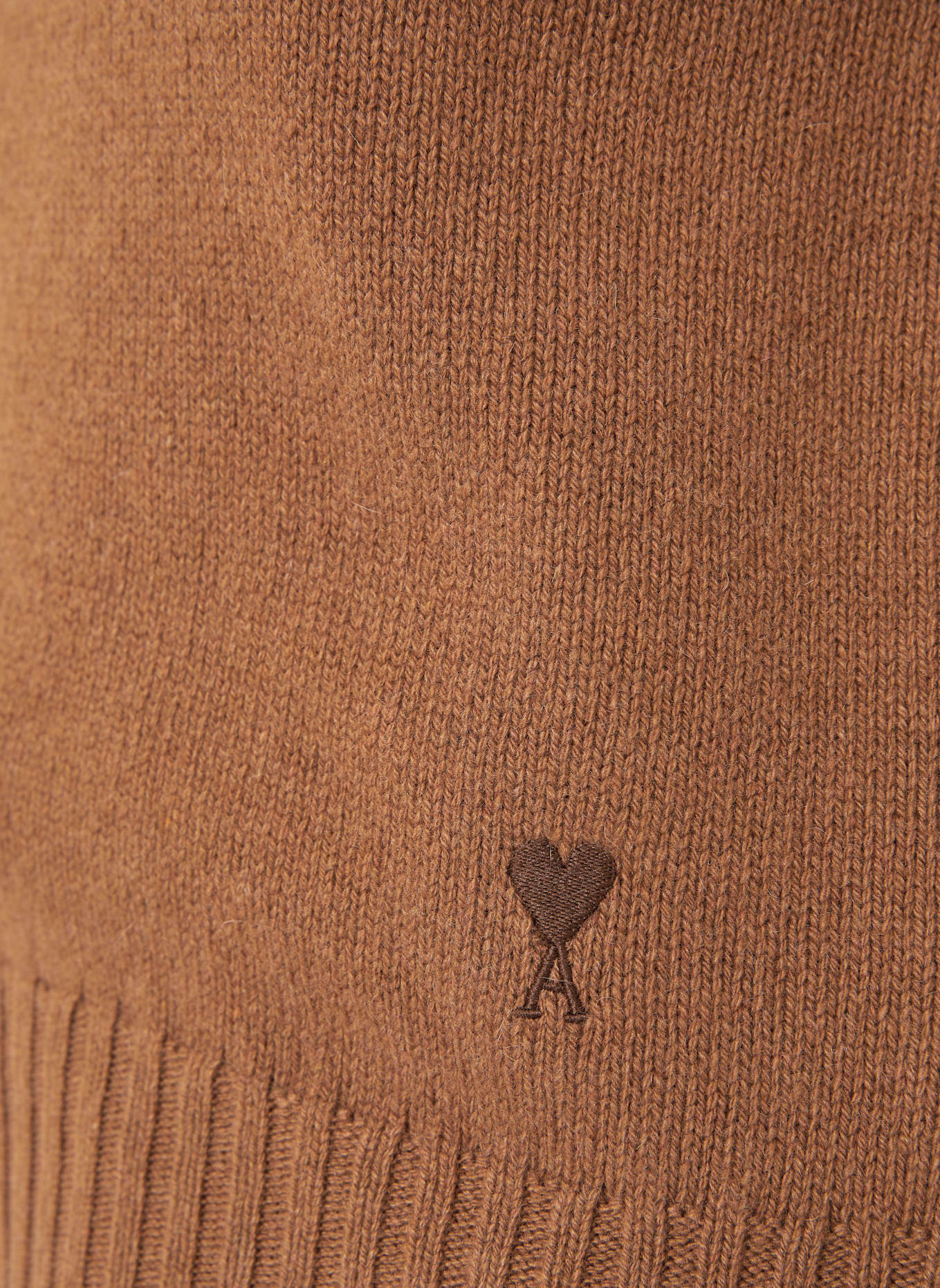 AMI PARIS Cashmere-Pullover: BRAUN