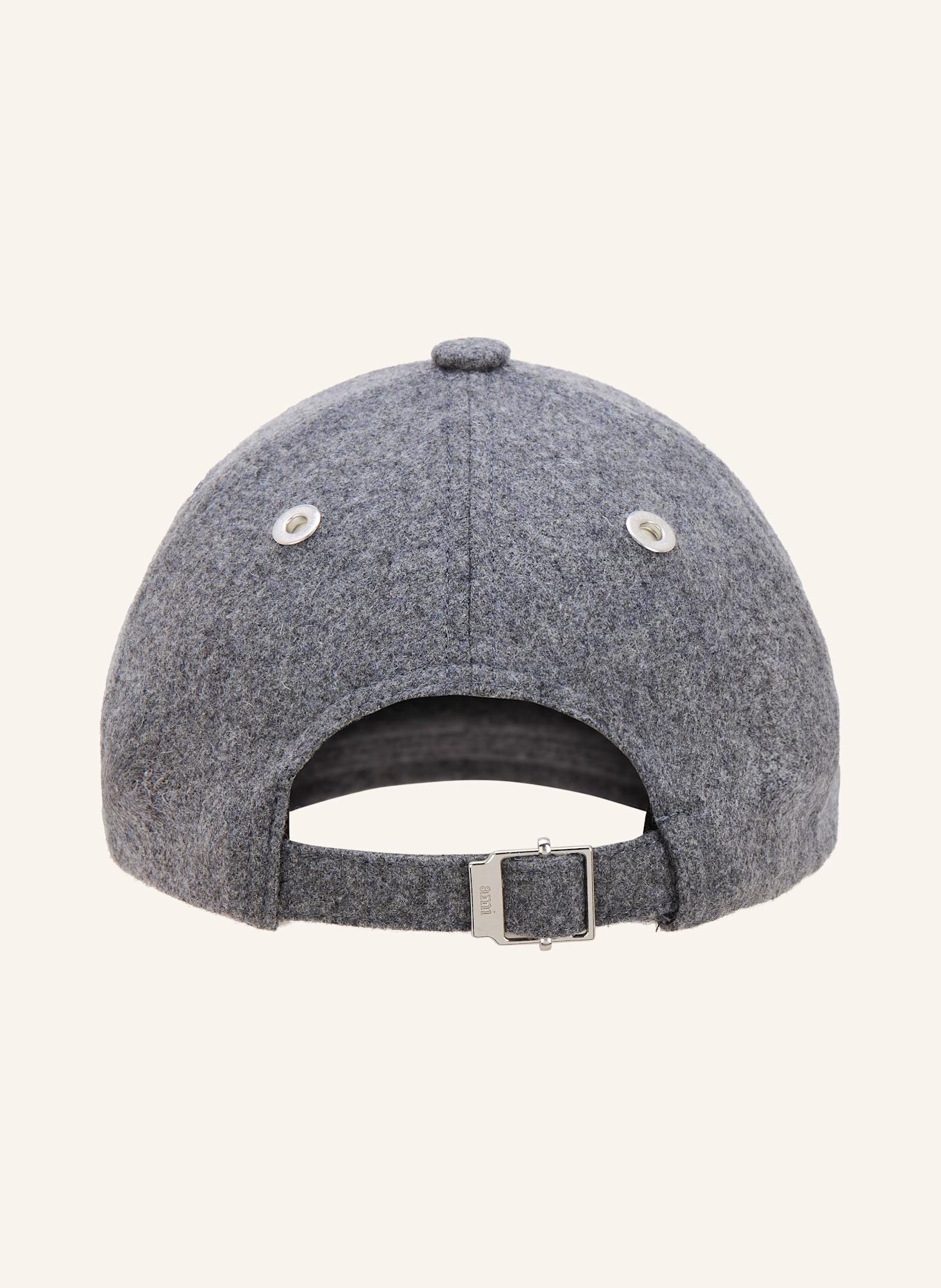 AMI PARIS Cap AMI DE COEUR: GRAU