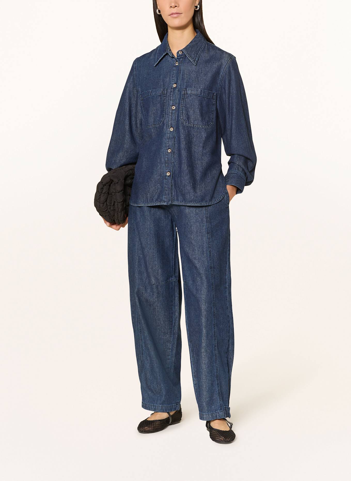 YERSE Wide Leg Jeans TEXAS43: 056 INDIGO