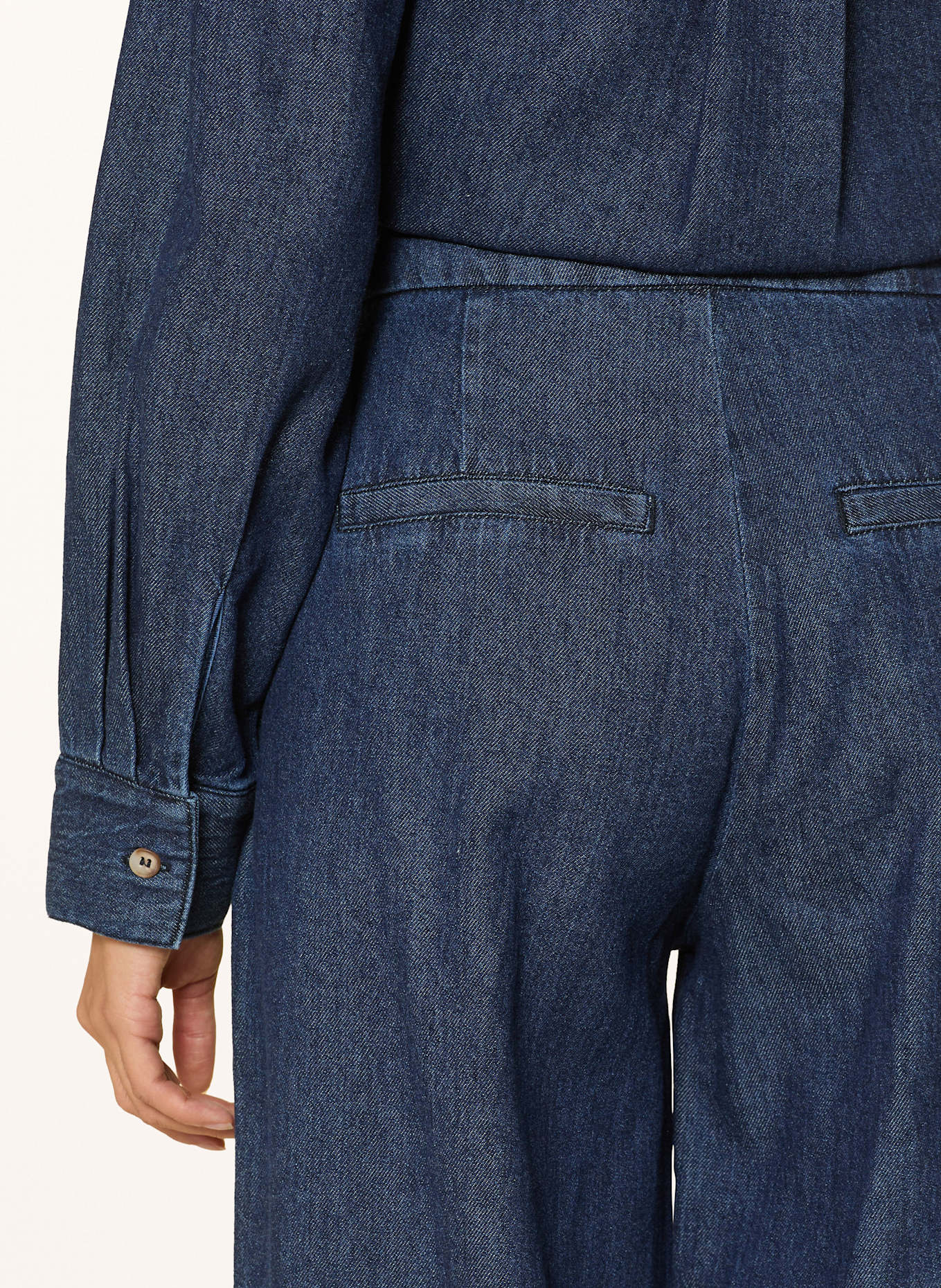 YERSE Wide Leg Jeans TEXAS43: 056 INDIGO