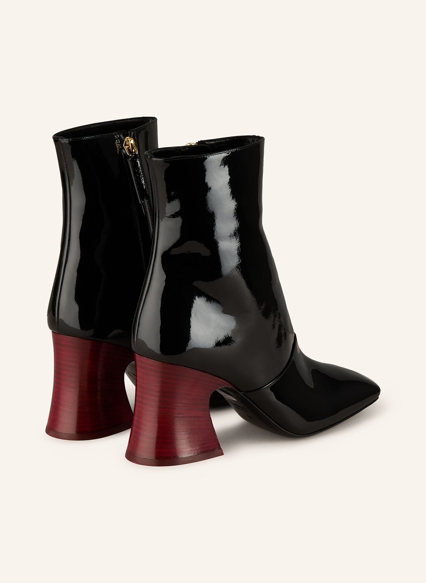 Chloé Lack-Boots JANIS: 001 BLACK