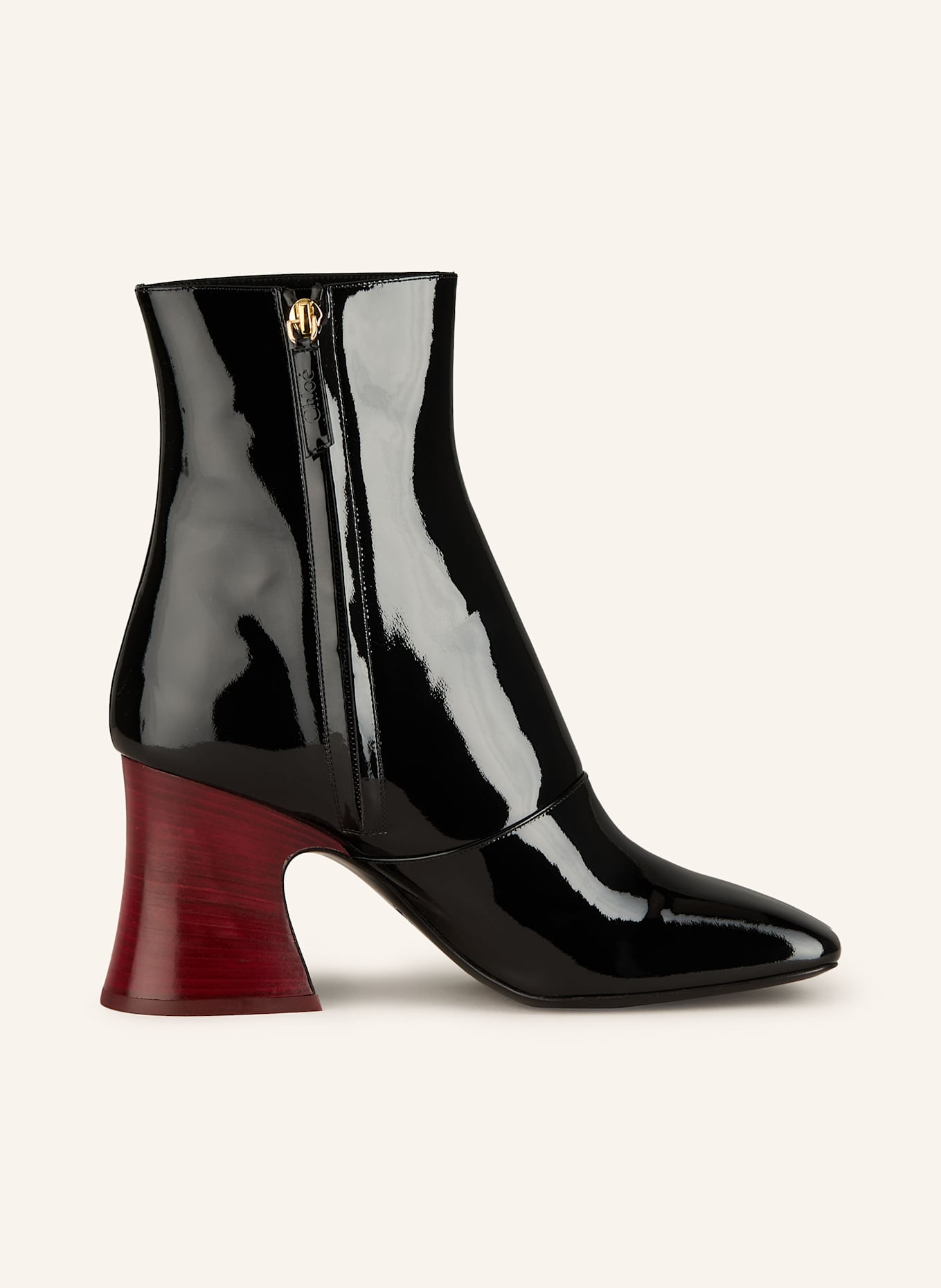 Chloé Lack-Boots JANIS: 001 BLACK