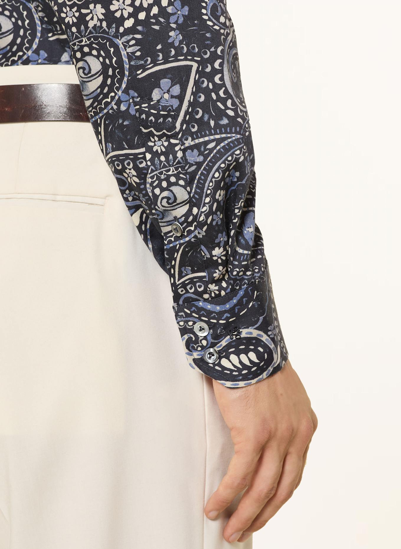 van Laack Hemd VL-RETIN Regular Fit: DUNKELBLAU / HELLBLAU / WEISS