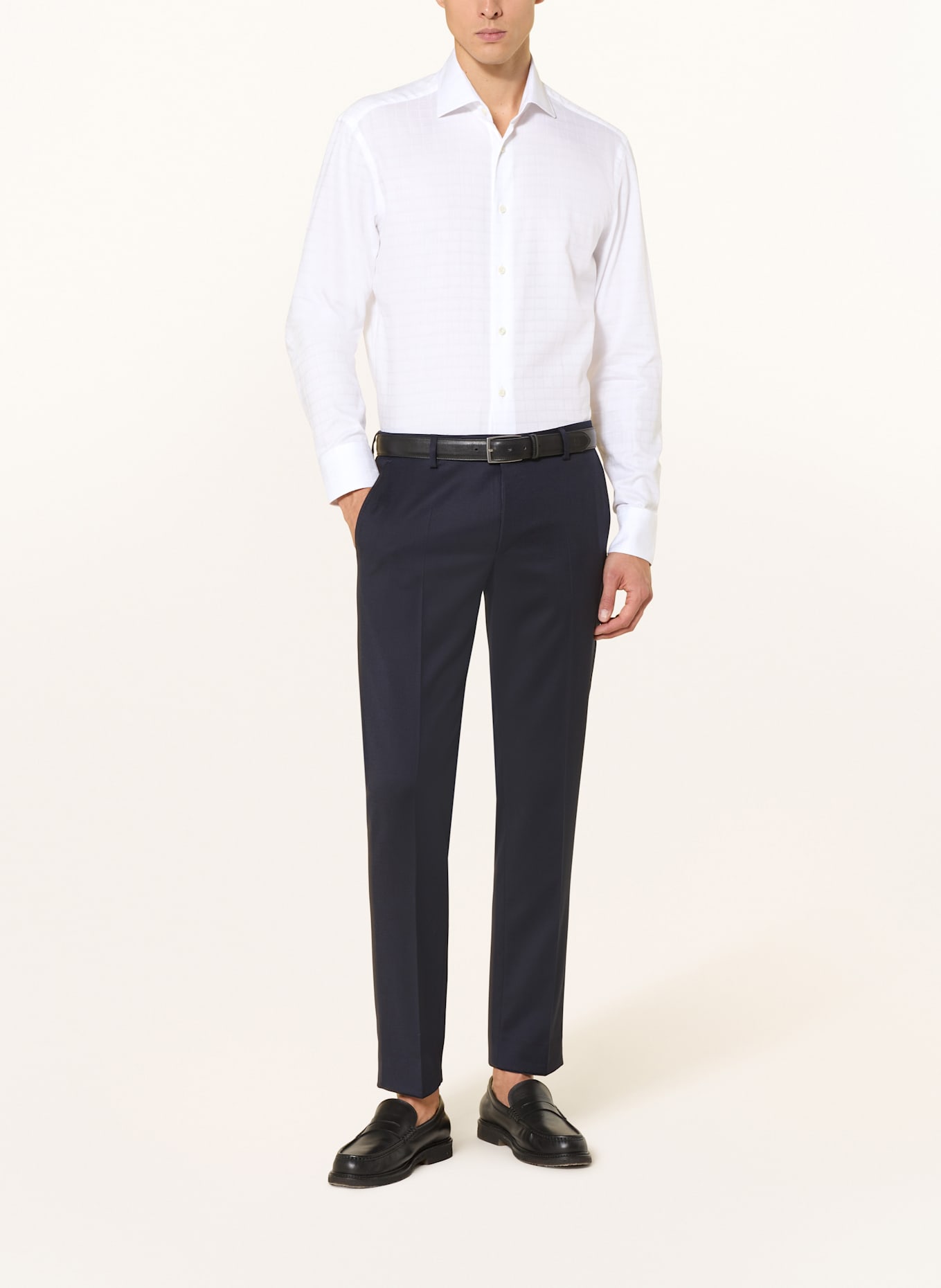 van Laack Hemd VL-RIVARA Tailor Fit: WEISS