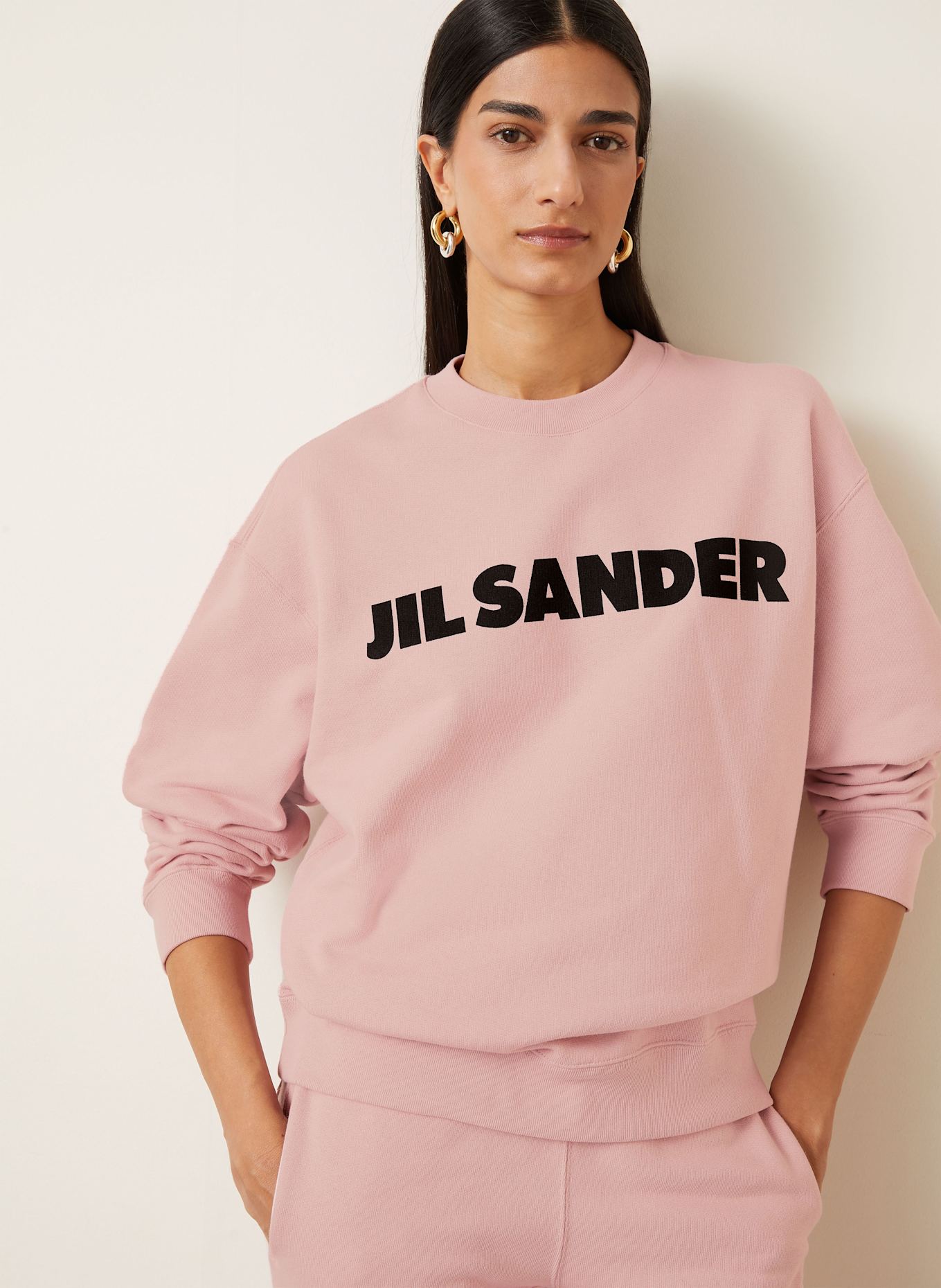 JIL SANDER Bluza nierozpinana: BLADORÓŻOWY