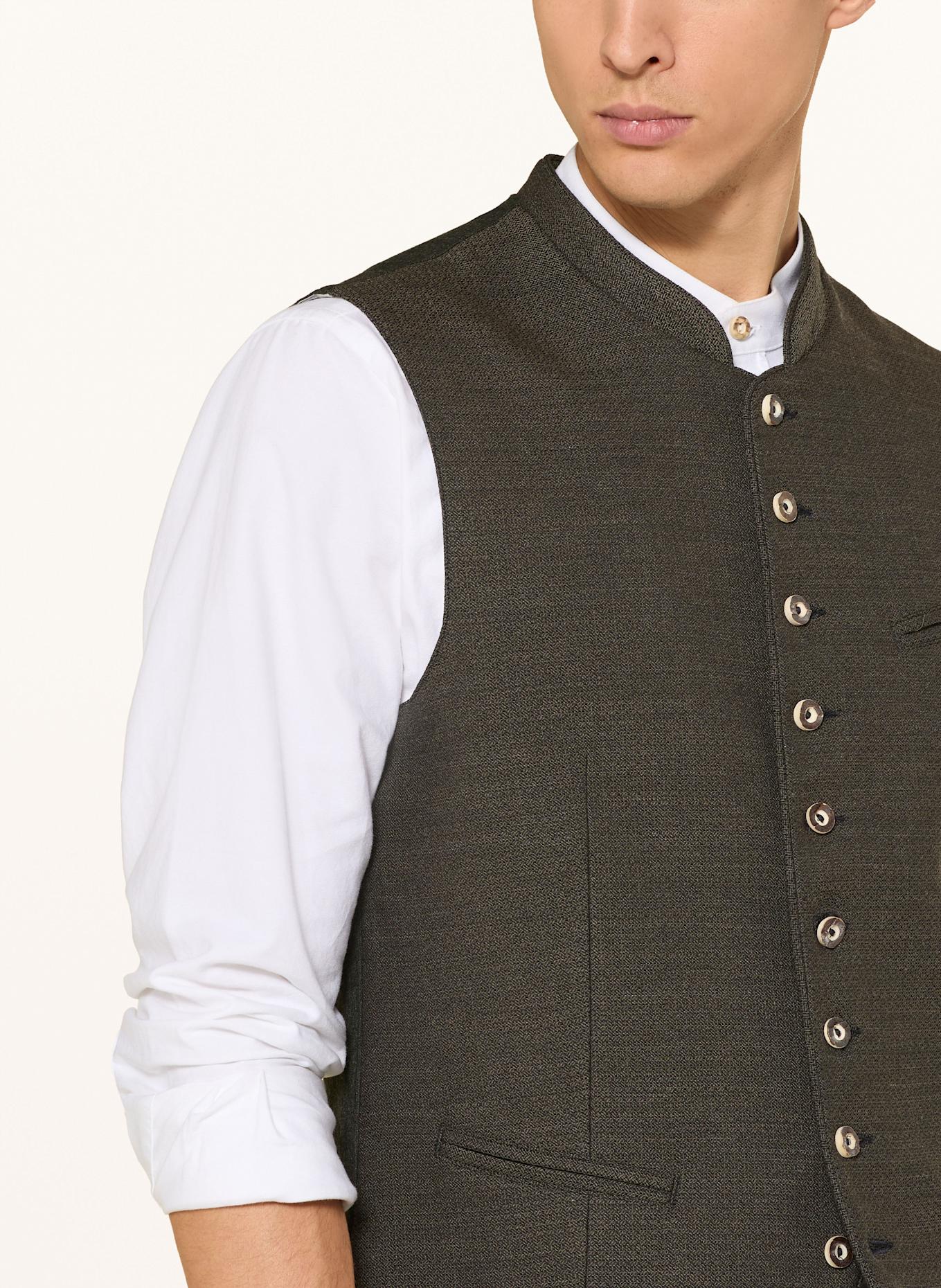 Johann & Johanna Trachten vest BENNO: KHAKI/ TAUPE