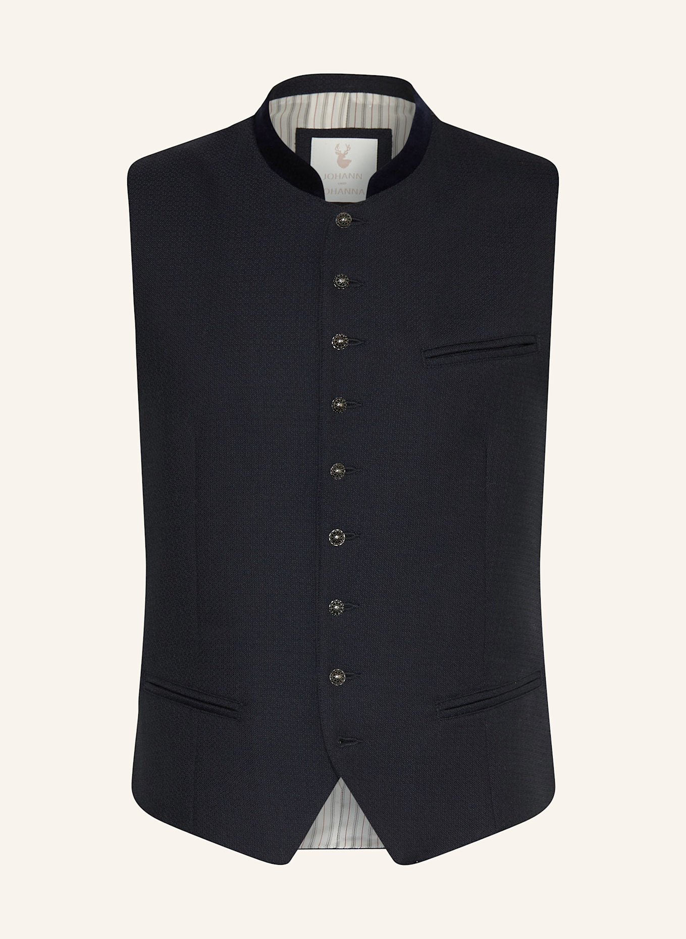 Johann & Johanna Trachten vest: DARK BLUE